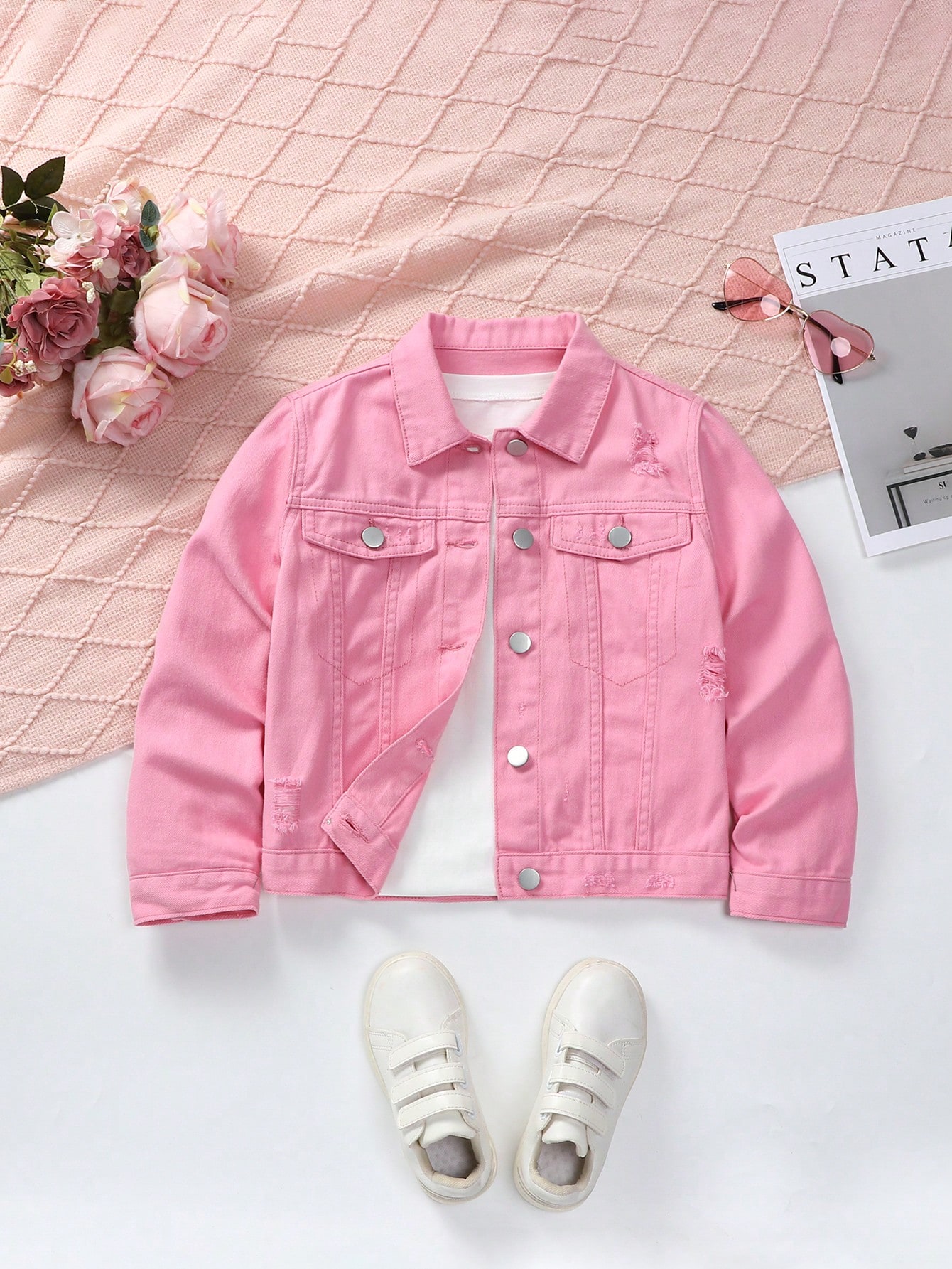 Tween Girls Denim Jackets & Coats