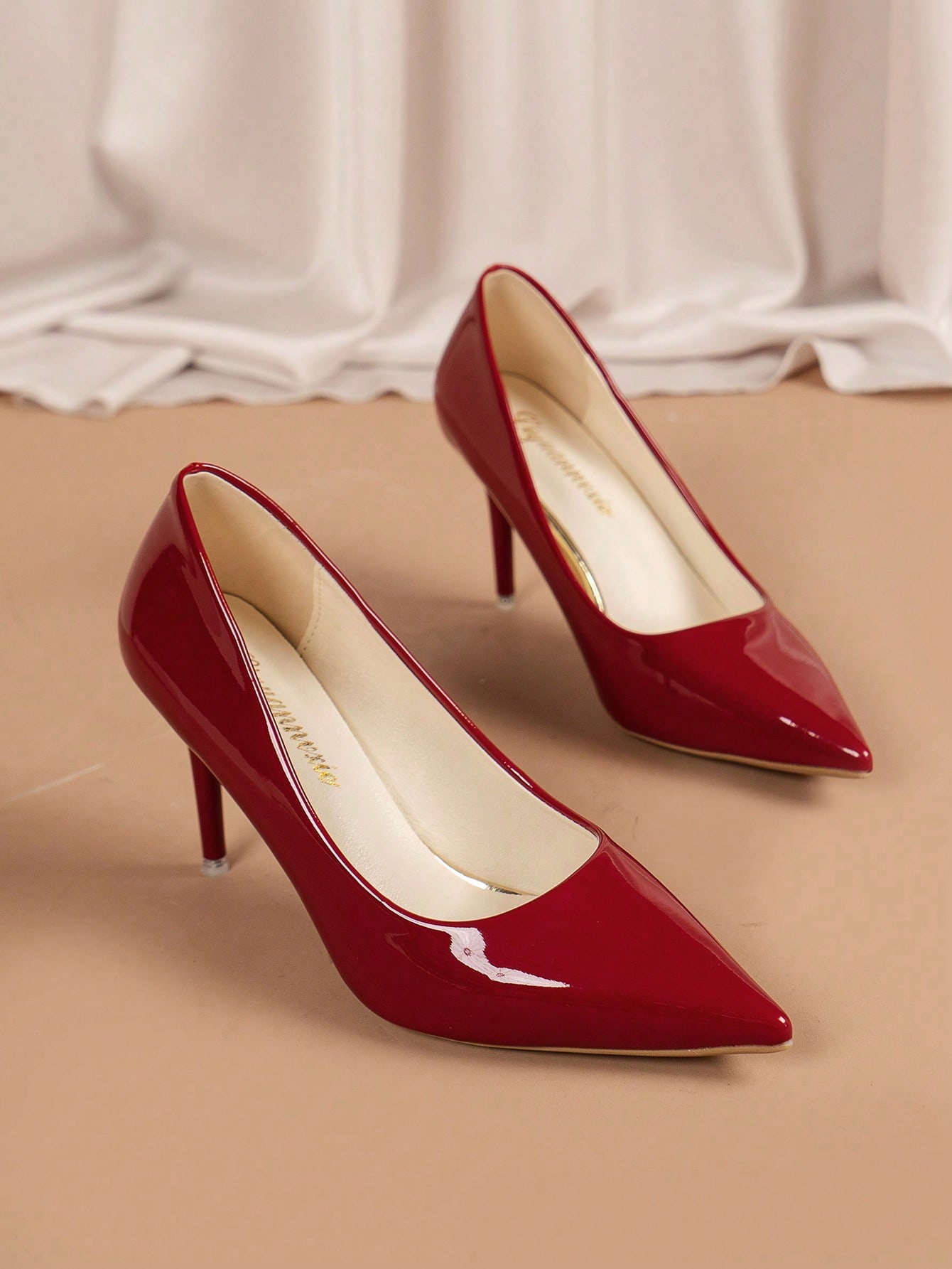 In Red Women Pumps