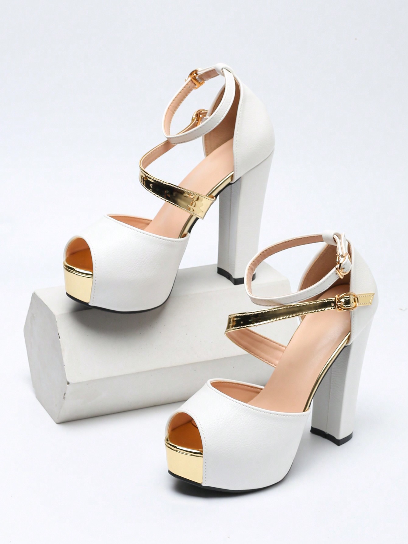 In White Women Pumps