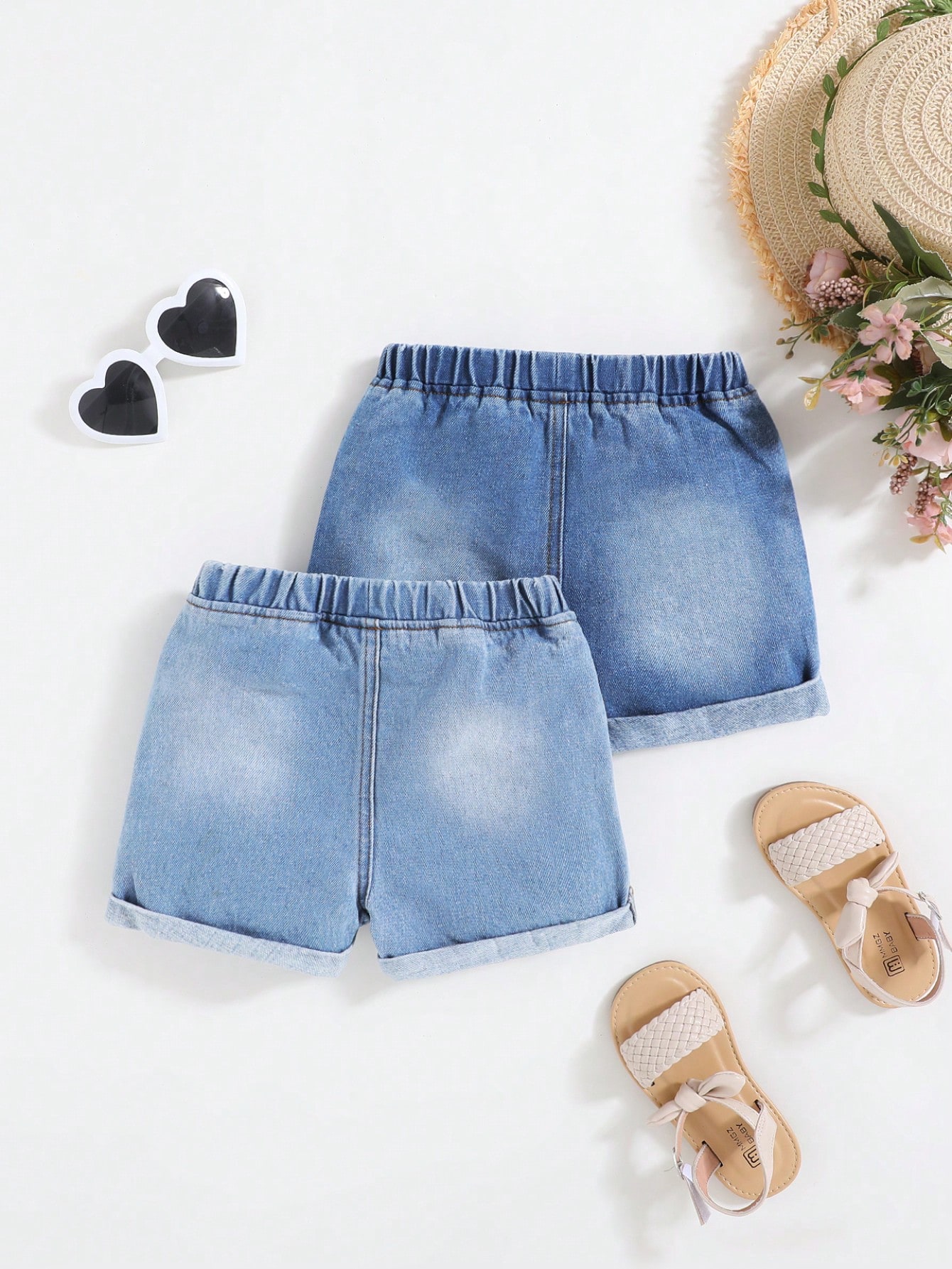 Young Girls Denim Shorts