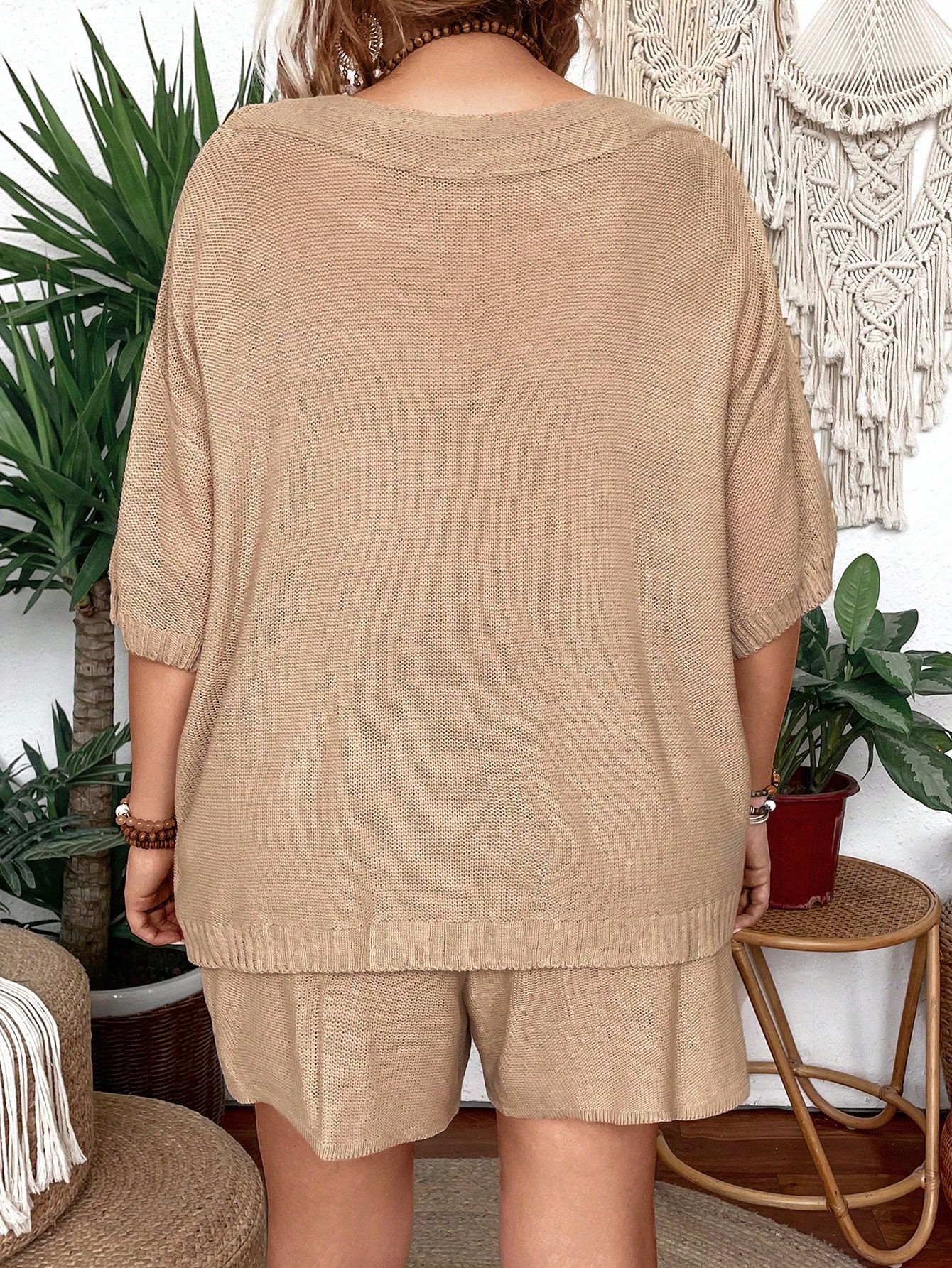 In Casual Plus Size Sweater Co-ords