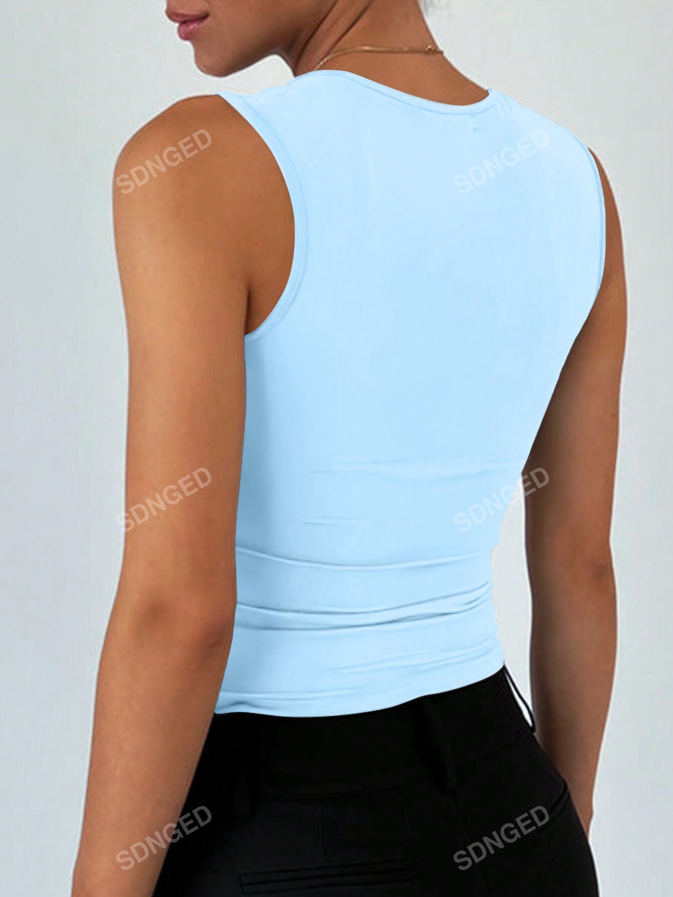 In Blue Women Tank Tops & Camis