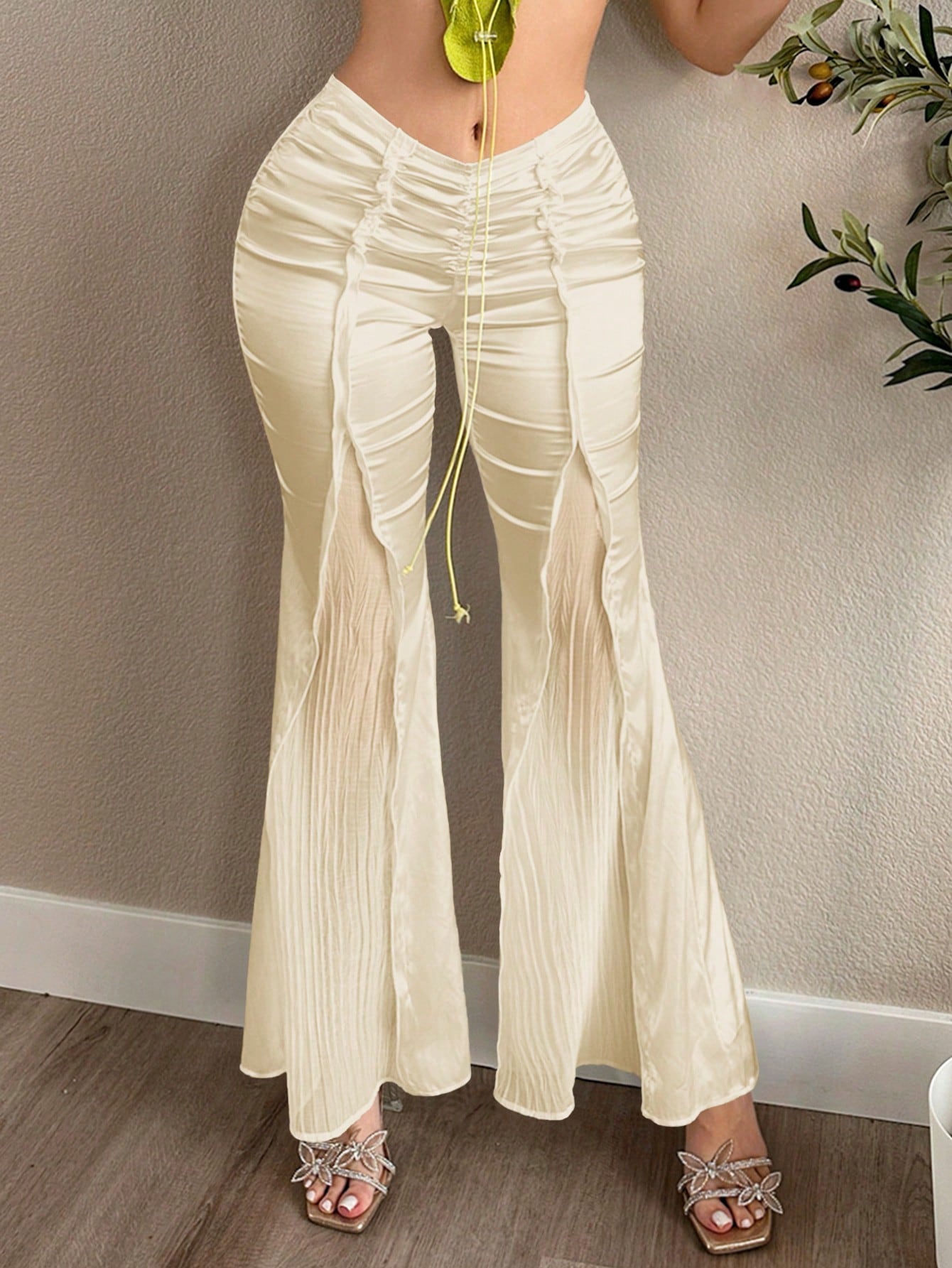 In Beige Women Pants