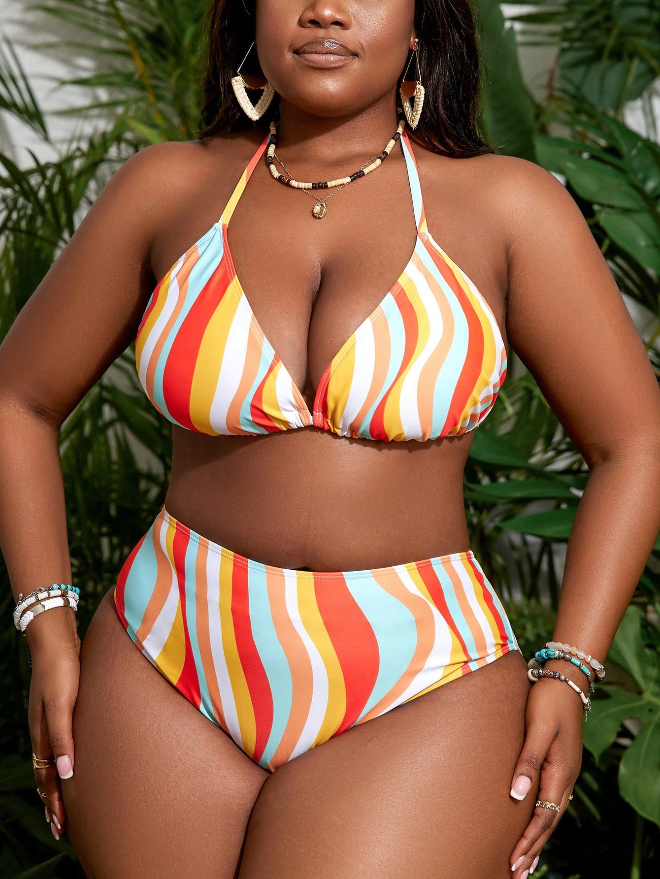 In Long Sleeve Plus Size Tankinis