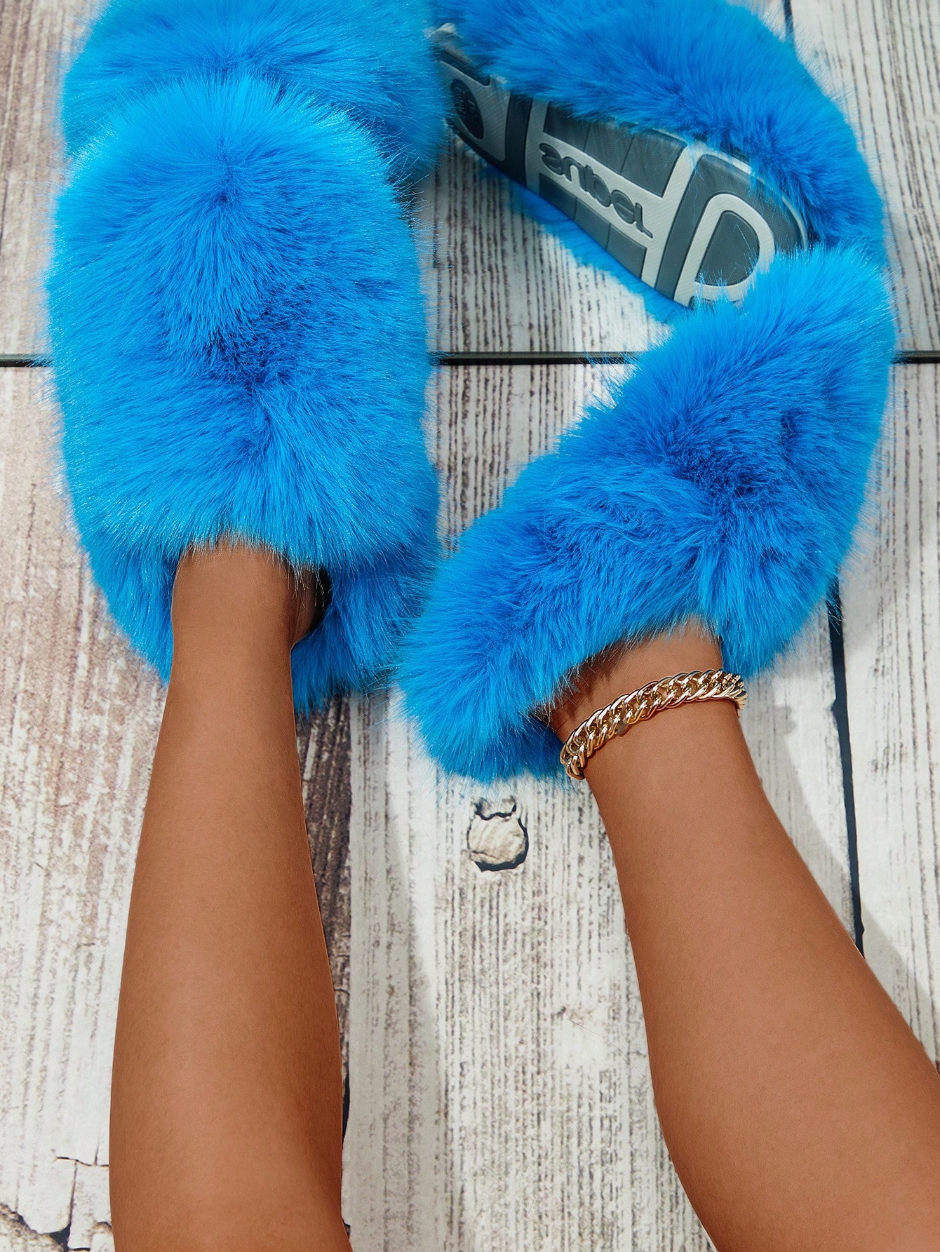 In Blue Women Slippers