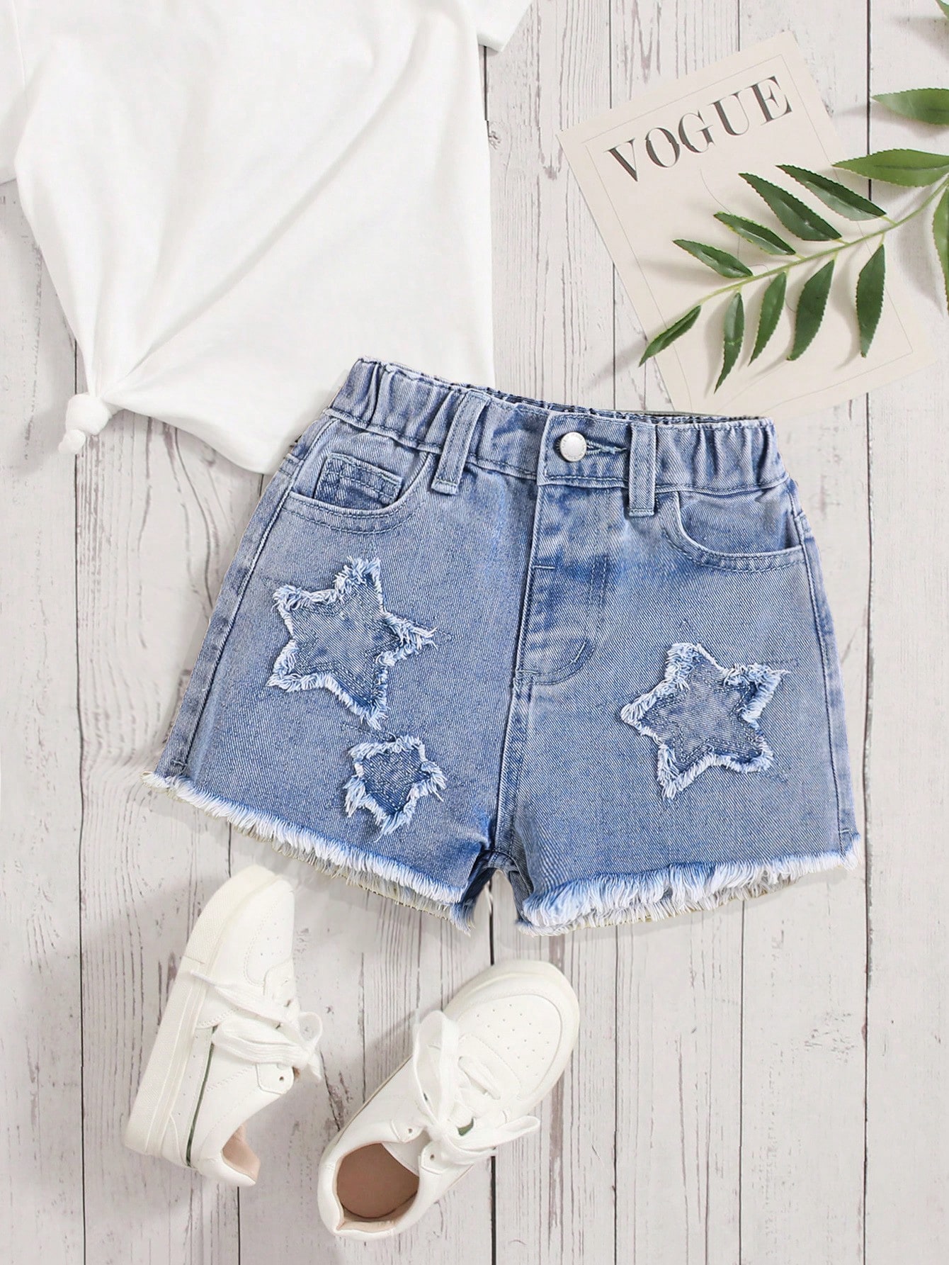 Young Girls Denim Shorts