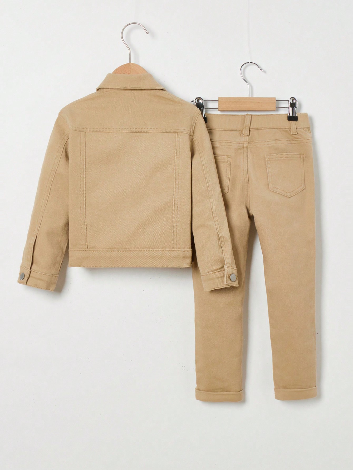 Young Boys Denim Two-piece Outfits