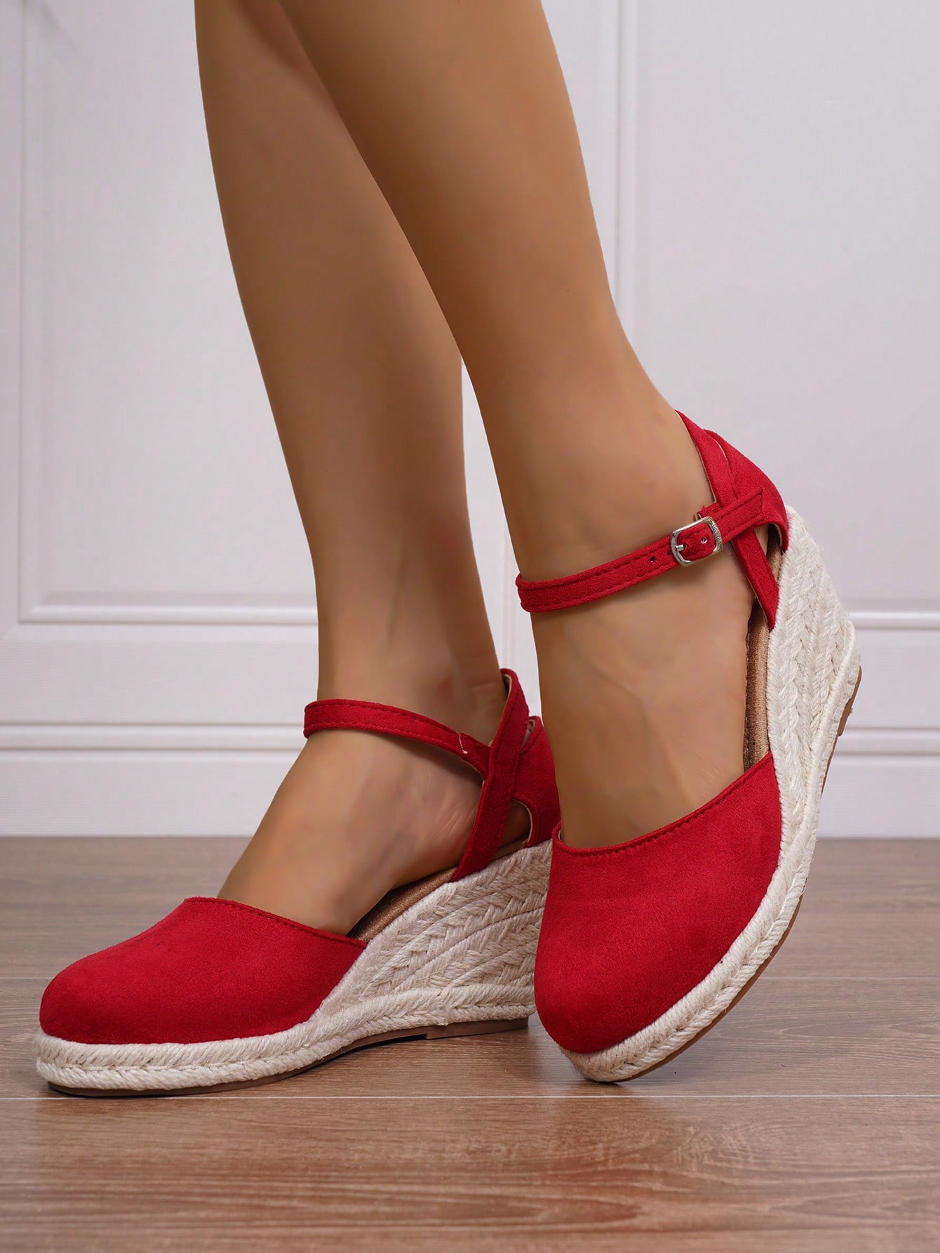 In Red Women Wedges & Flatform