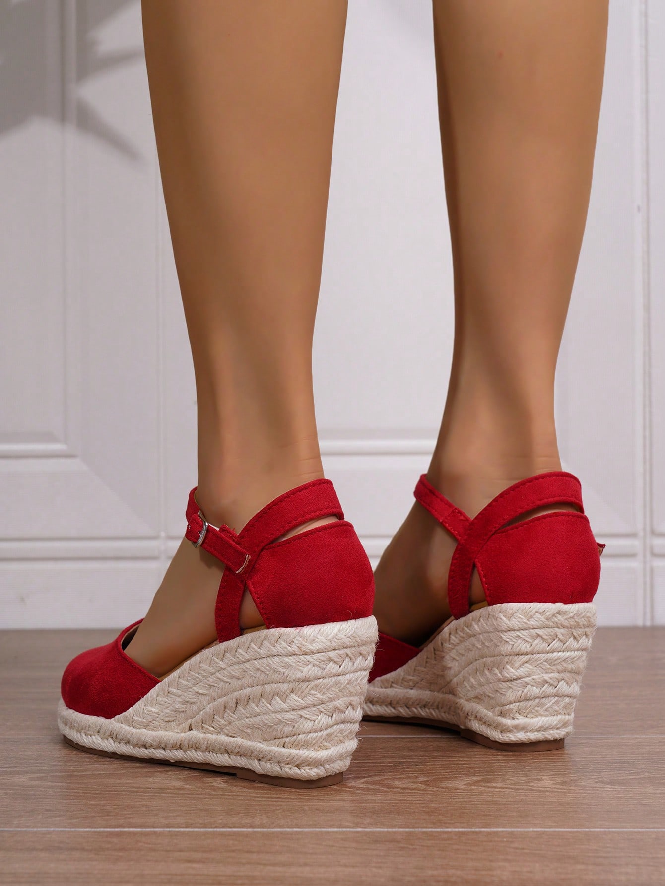 In Red Women Wedges & Flatform