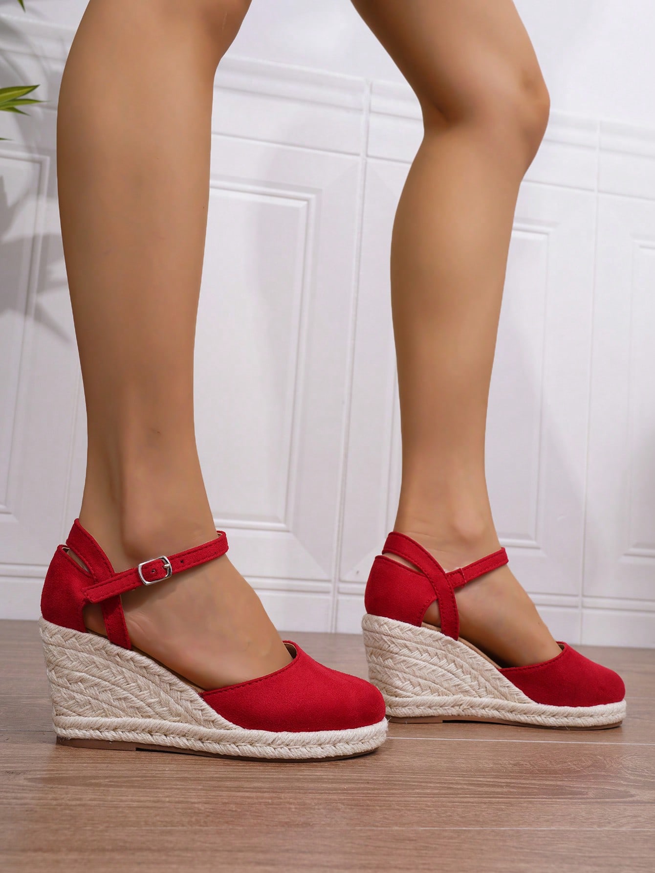 In Red Women Wedges & Flatform