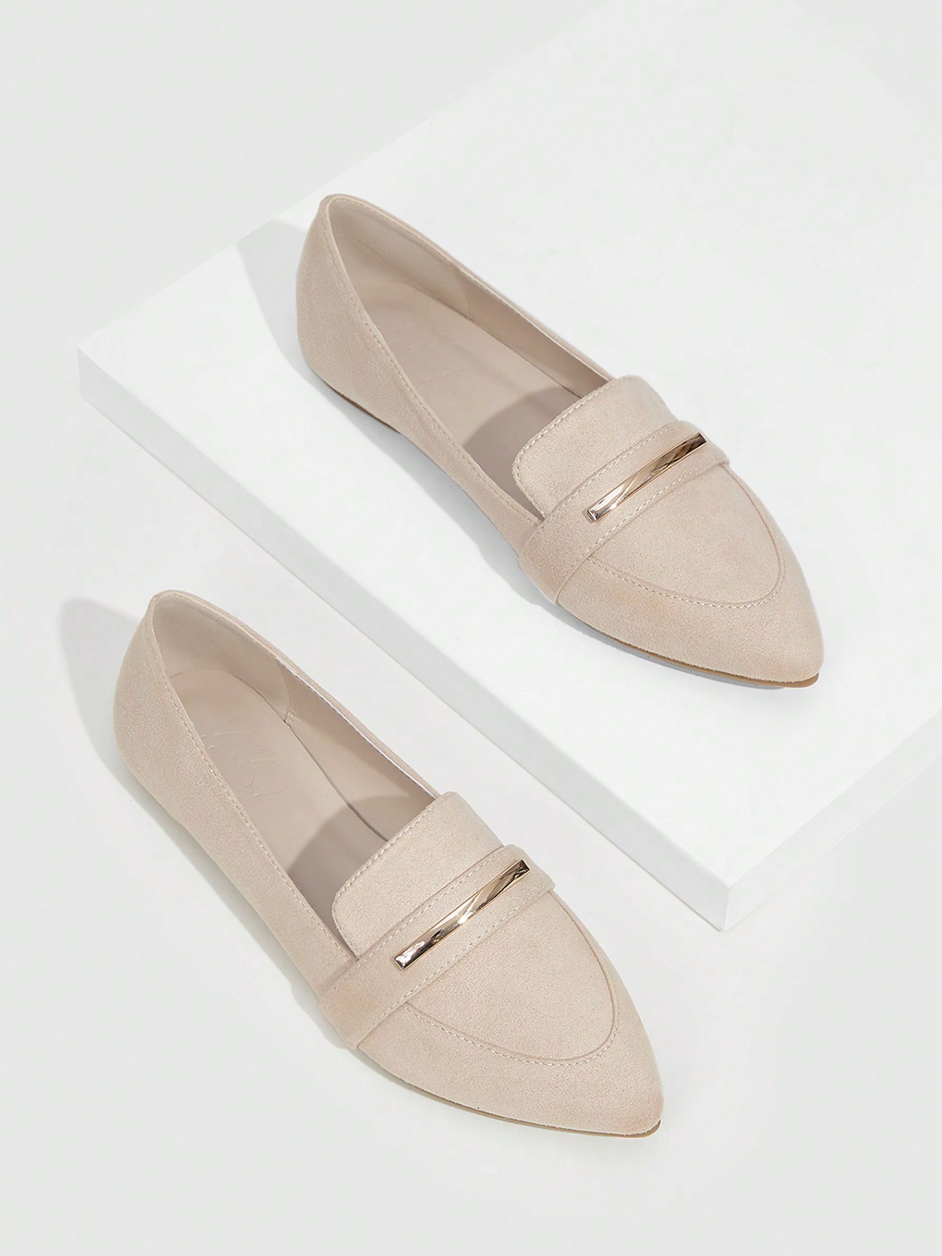 In Apricot Women Flats