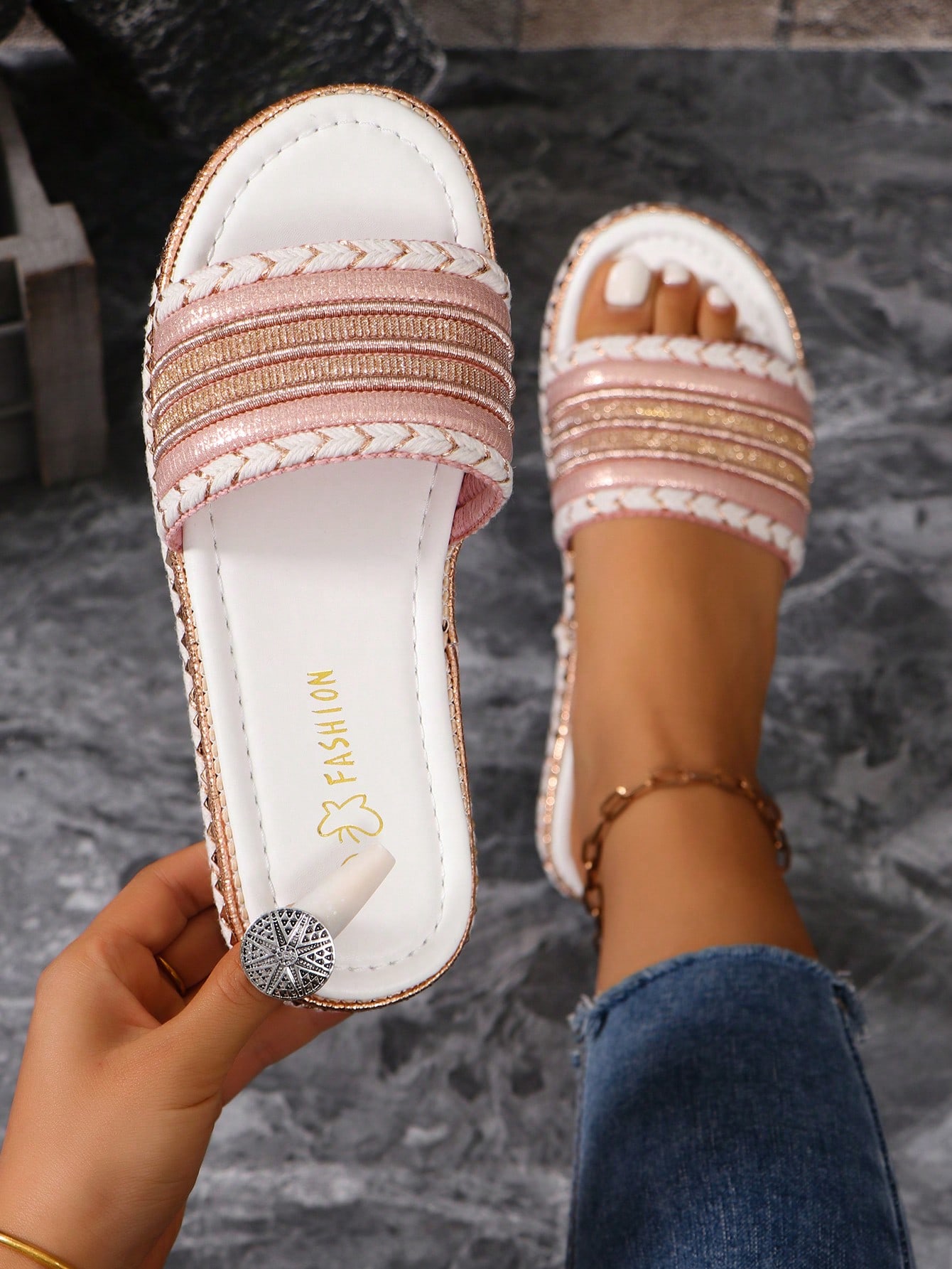 In Pink Women Platforms & Wedge Sandals