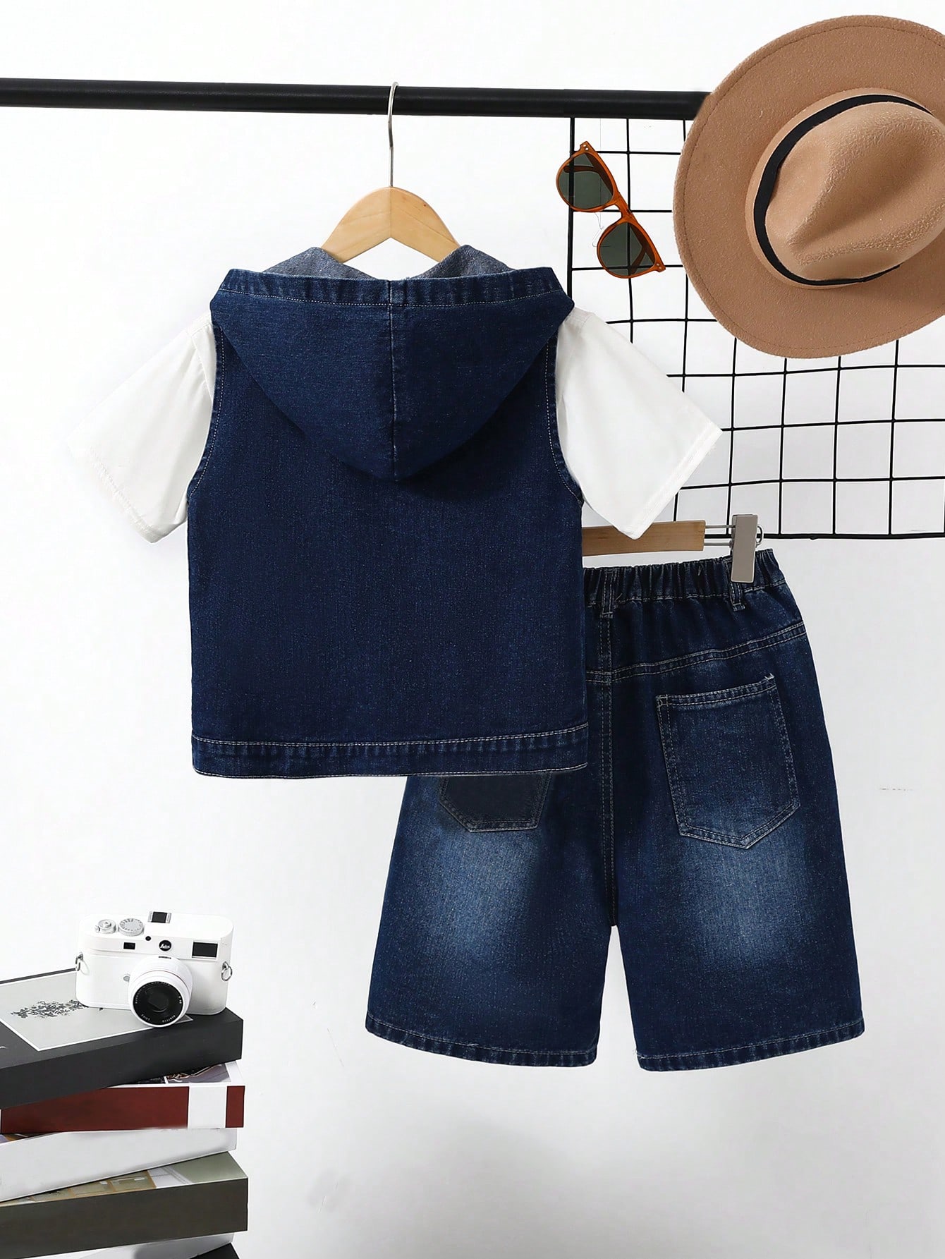 Tween Boys Denim Two-piece Outfits