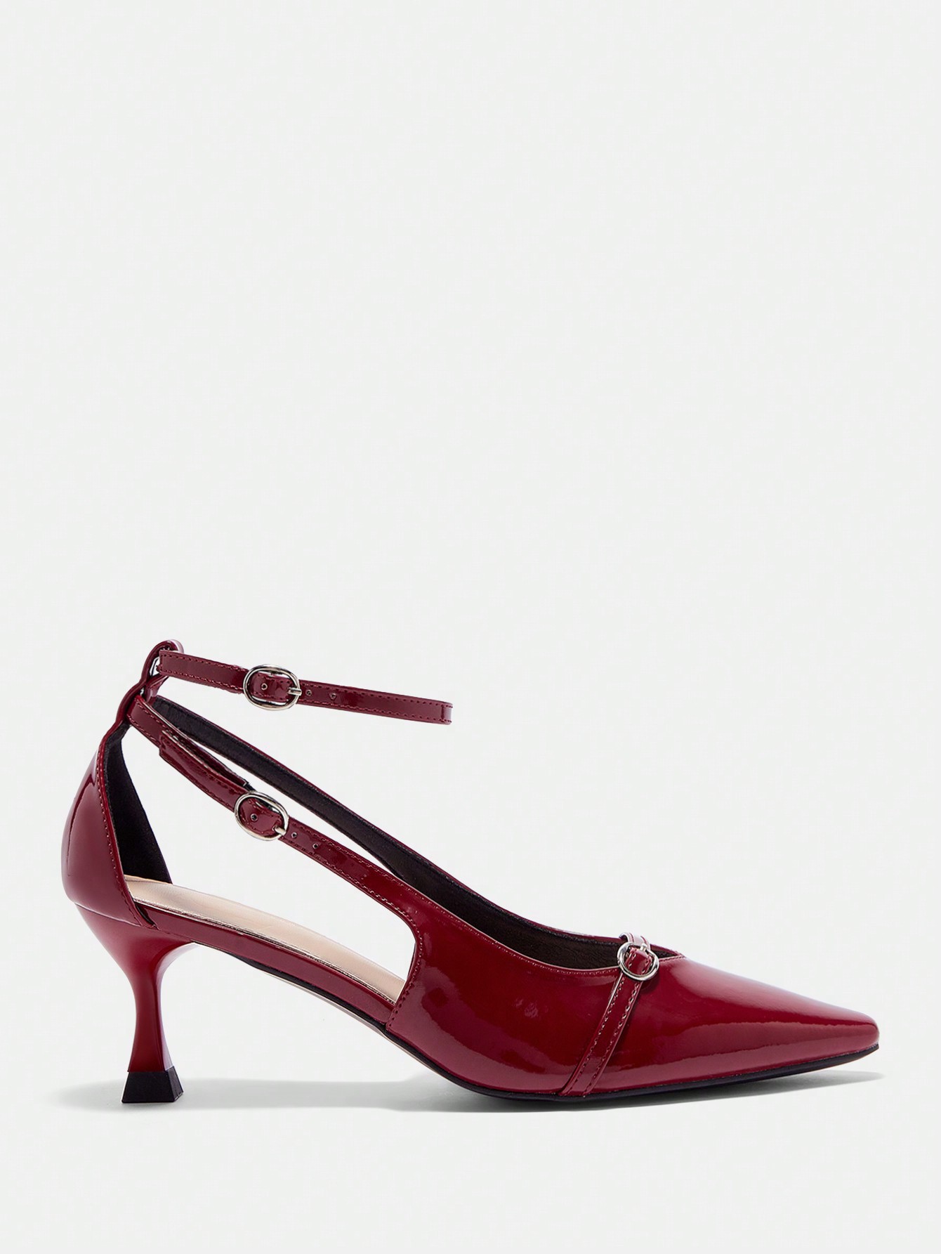 In Burgundy Women Pumps