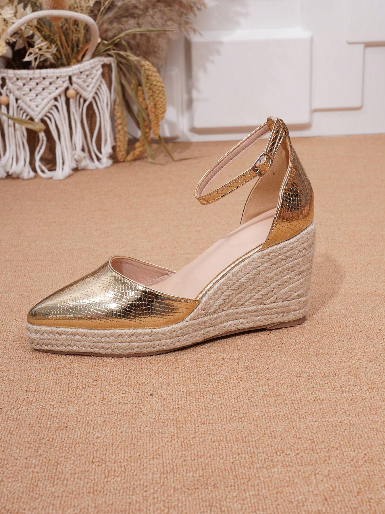 In Gold Women Wedges & Flatform