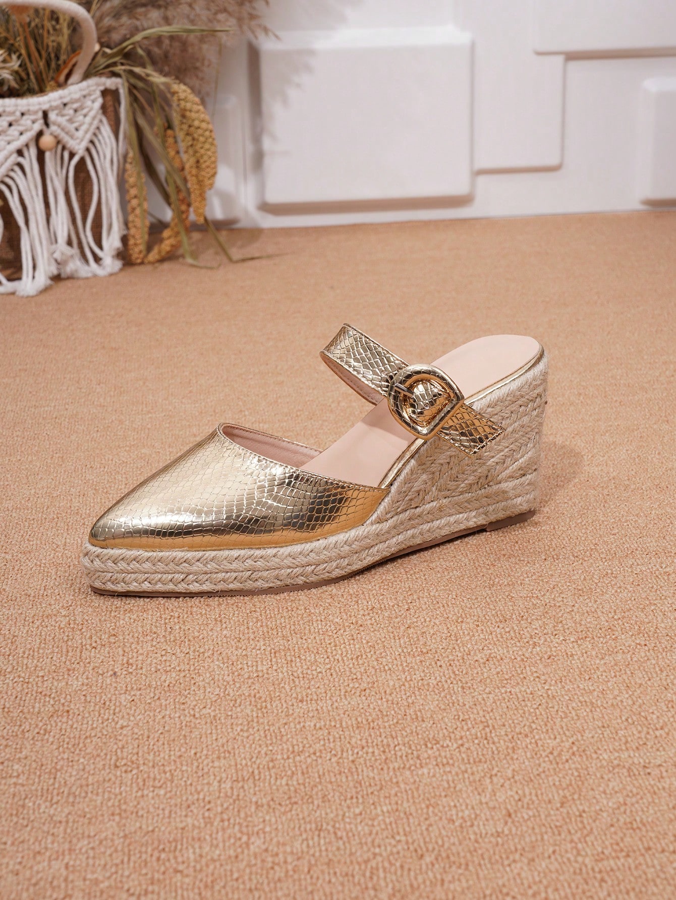 In Gold Women Wedges & Flatform