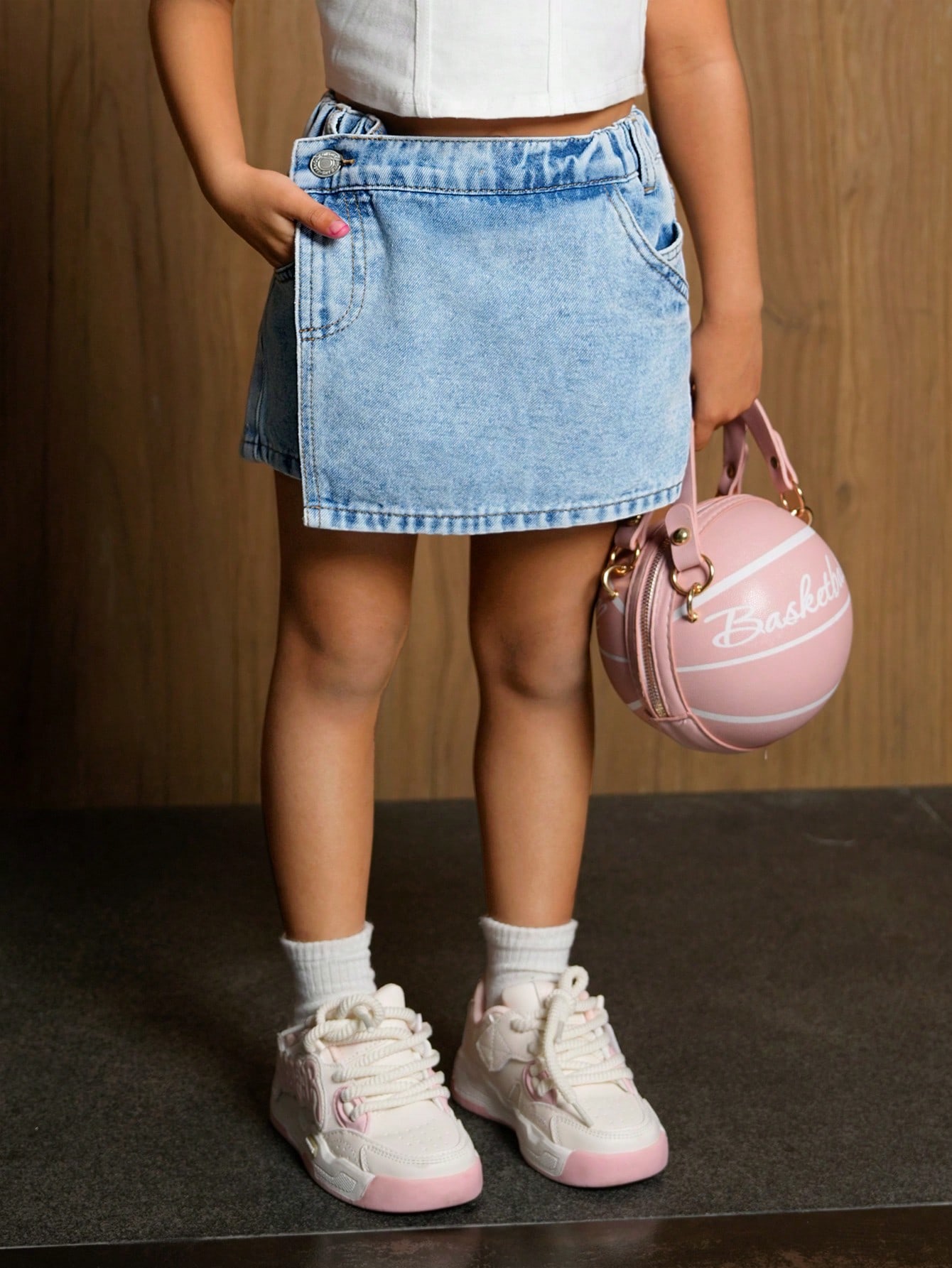 Young Girls Denim Shorts