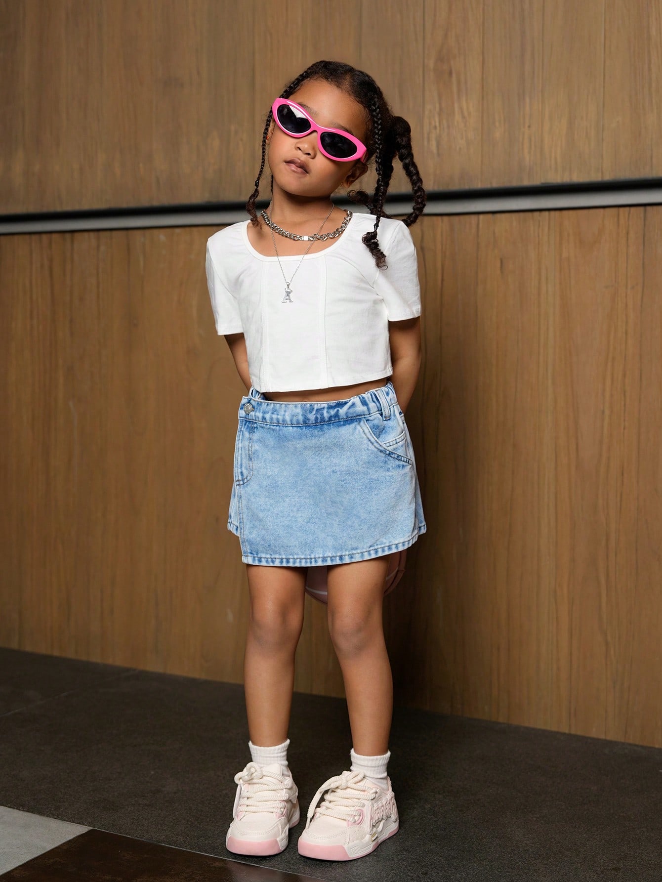 Young Girls Denim Shorts