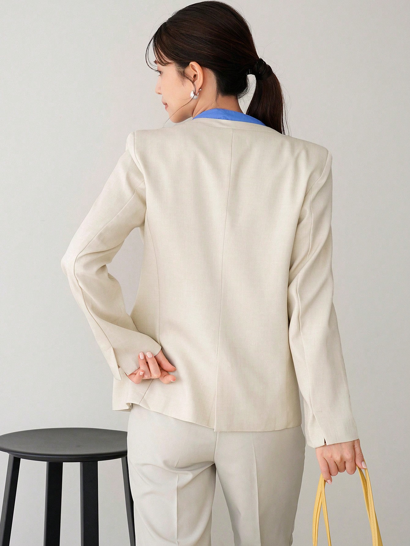 In Beige Women Suits