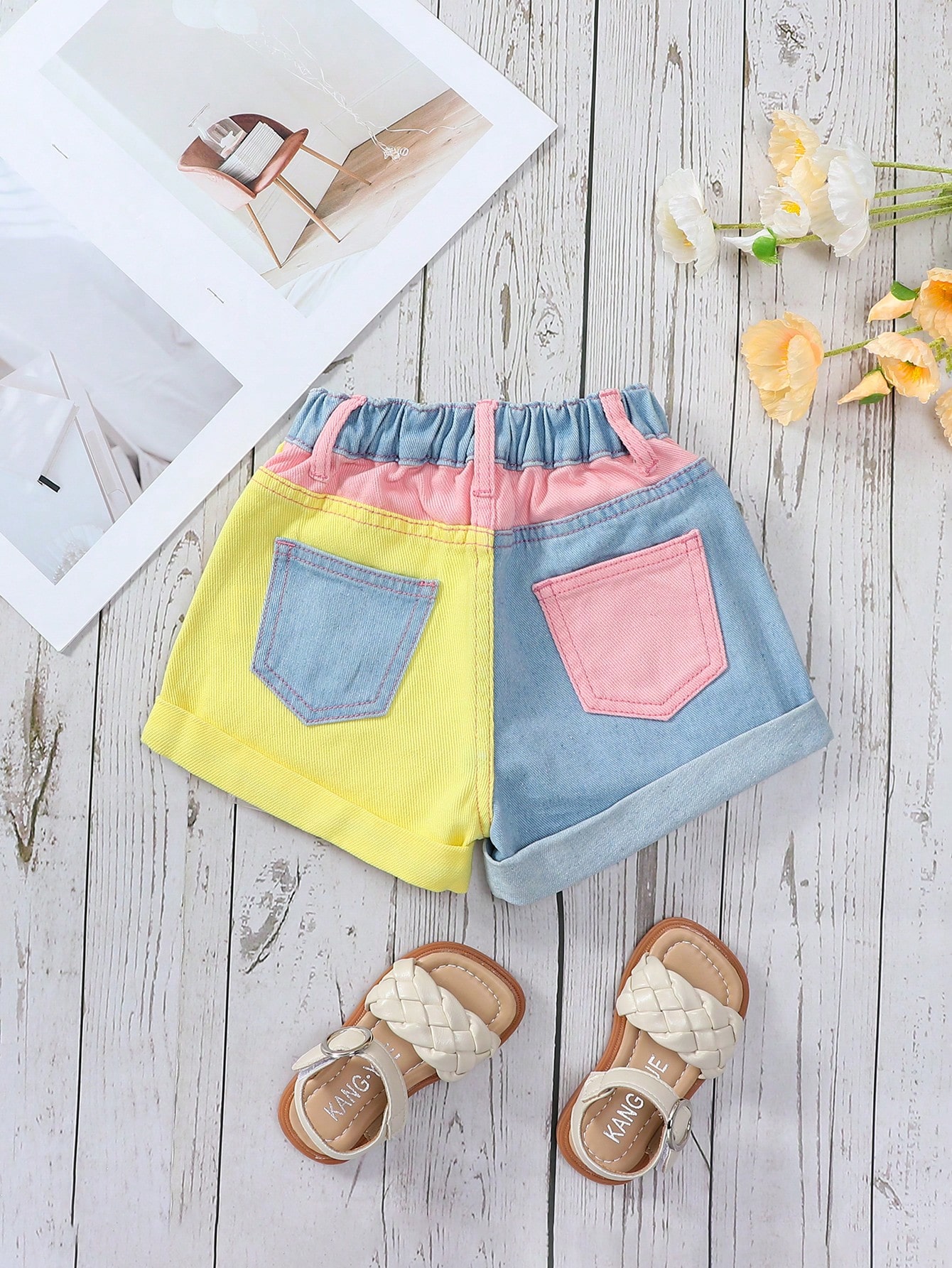 Young Girls Denim Shorts