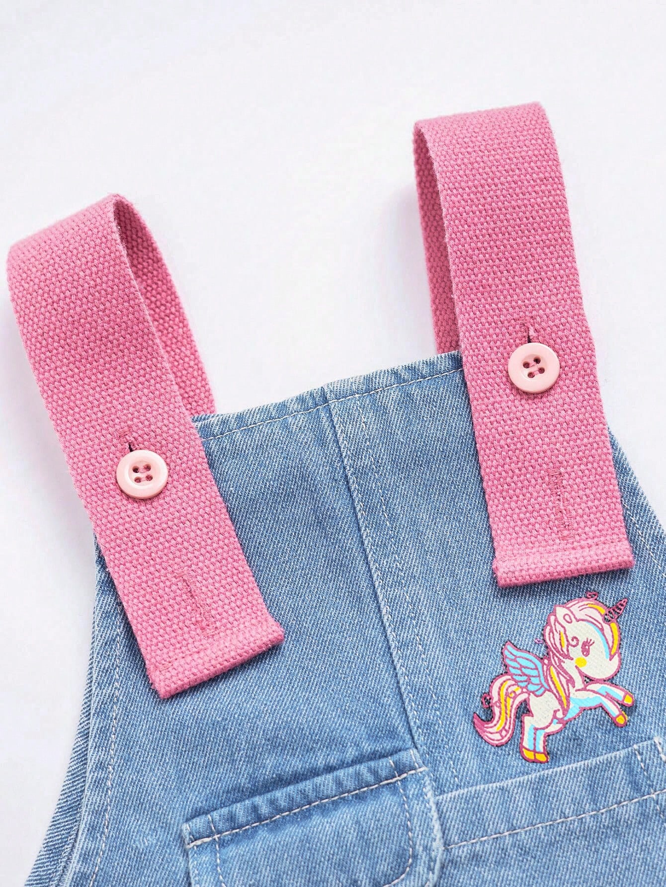 Young Girls Denim Overalls & Jumpsuits