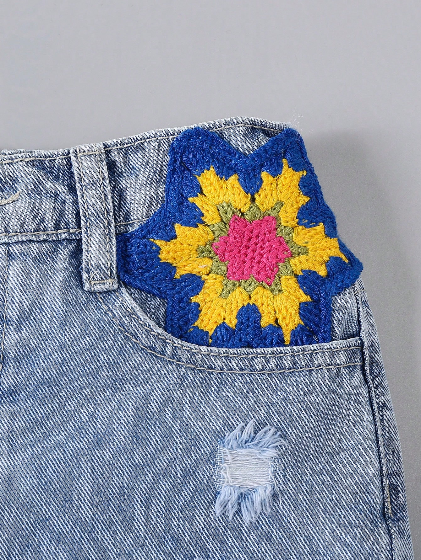 Tween Girls Denim Shorts