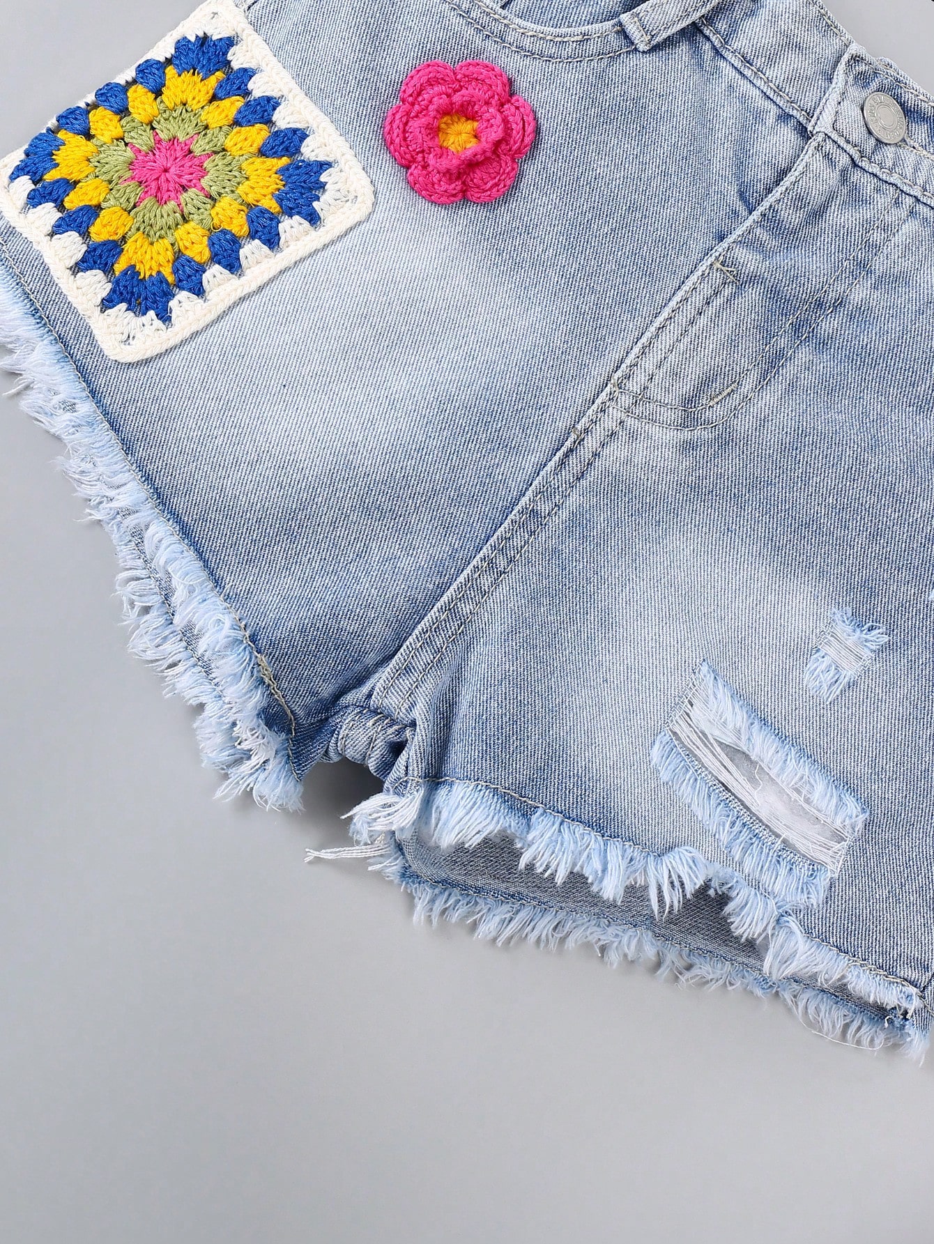 Tween Girls Denim Shorts