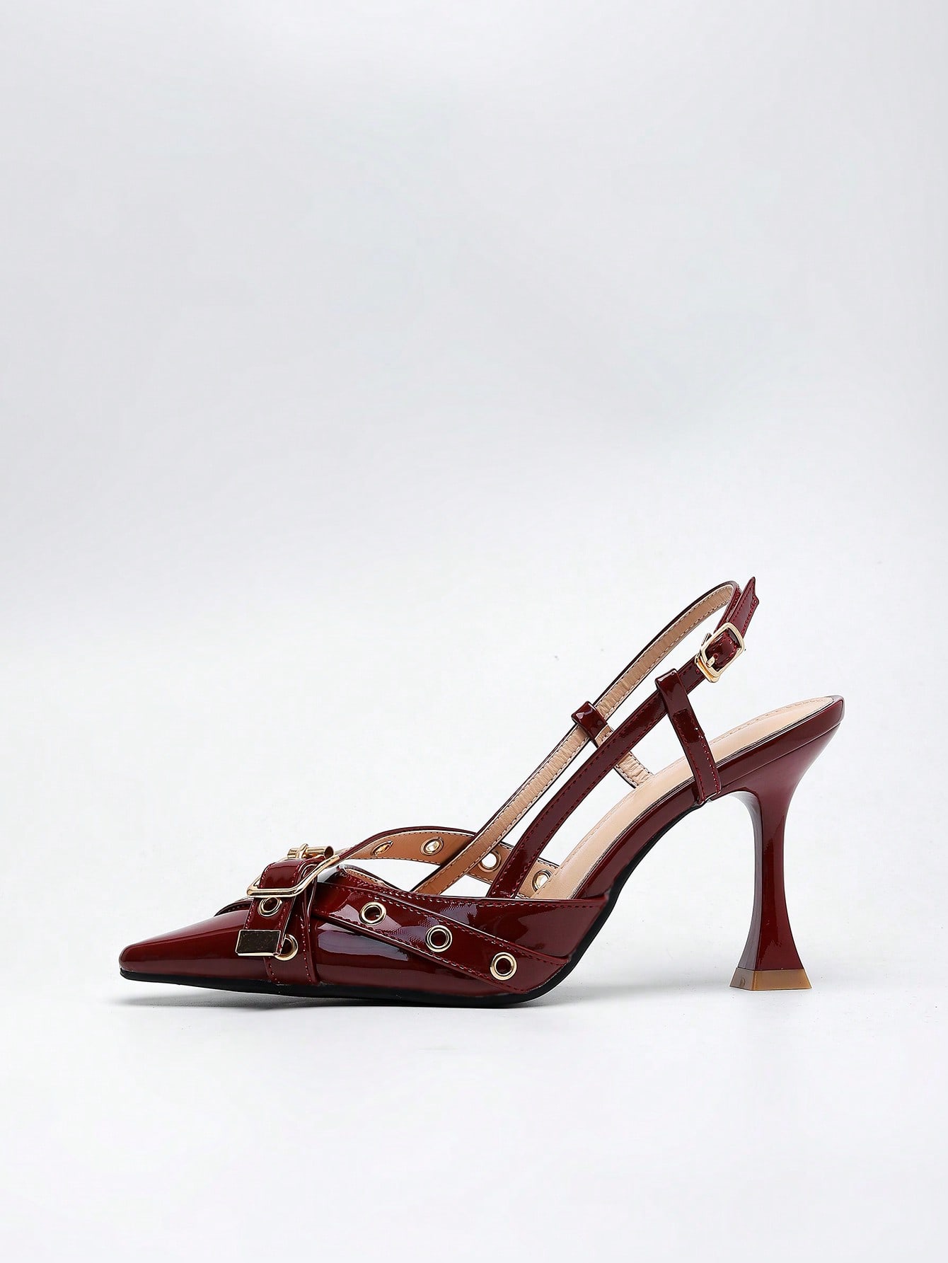 In Burgundy Women Pumps