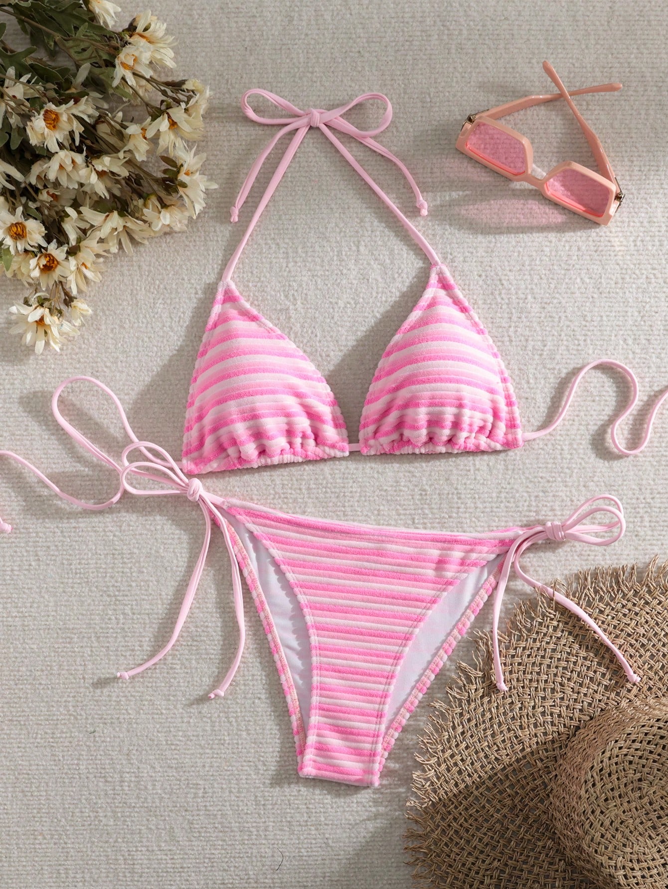 In Pink Women Bikini Sets