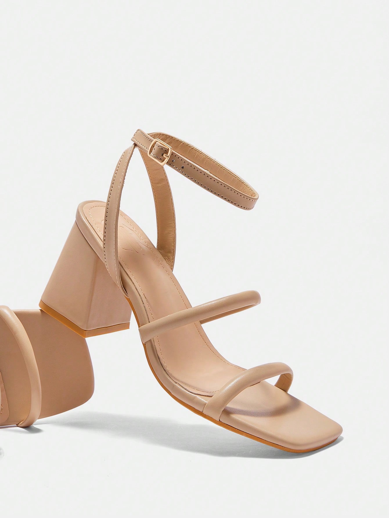 In Apricot Women Heeled Sandals