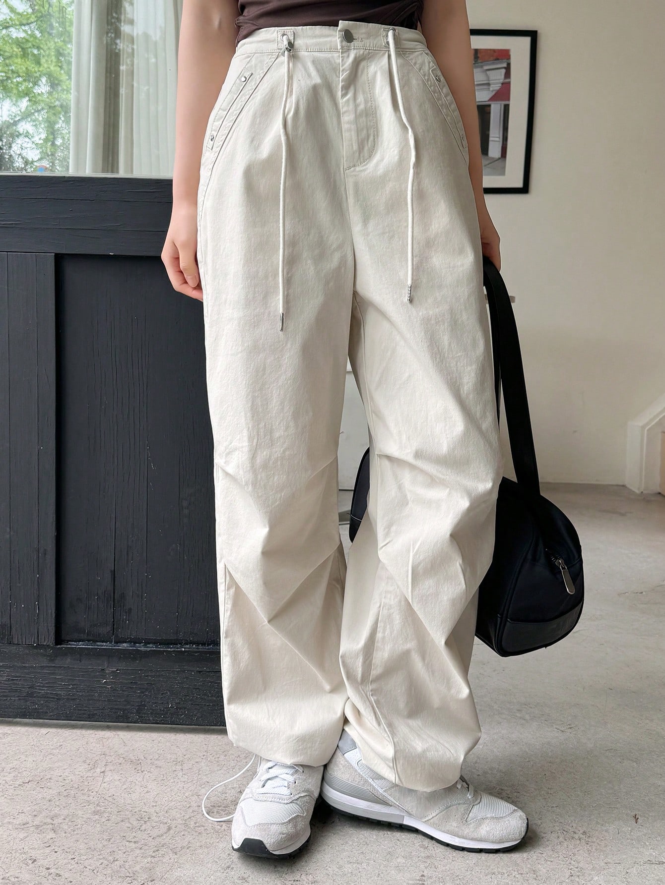 In Beige Women Pants