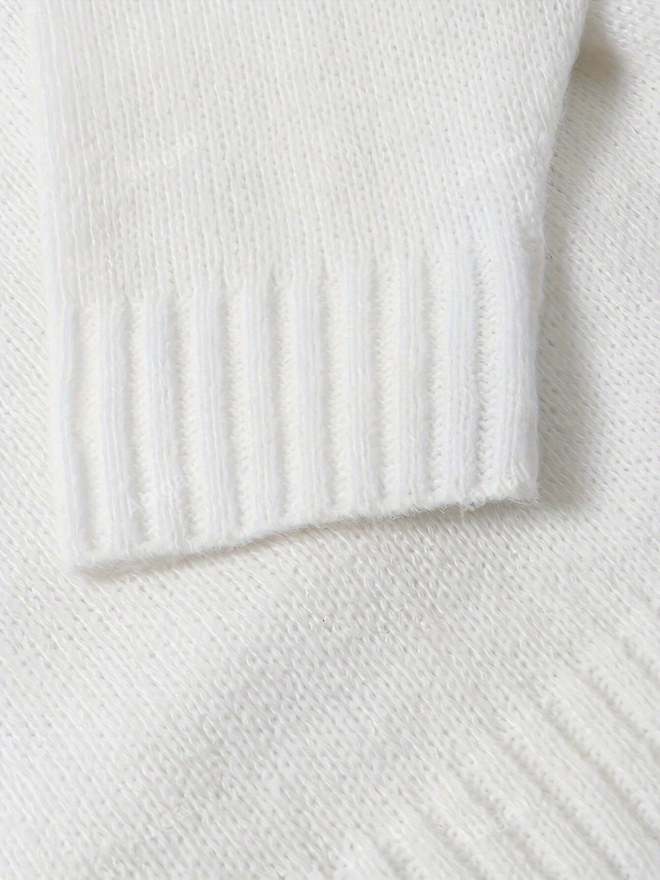 In White Plus Size Sweaters