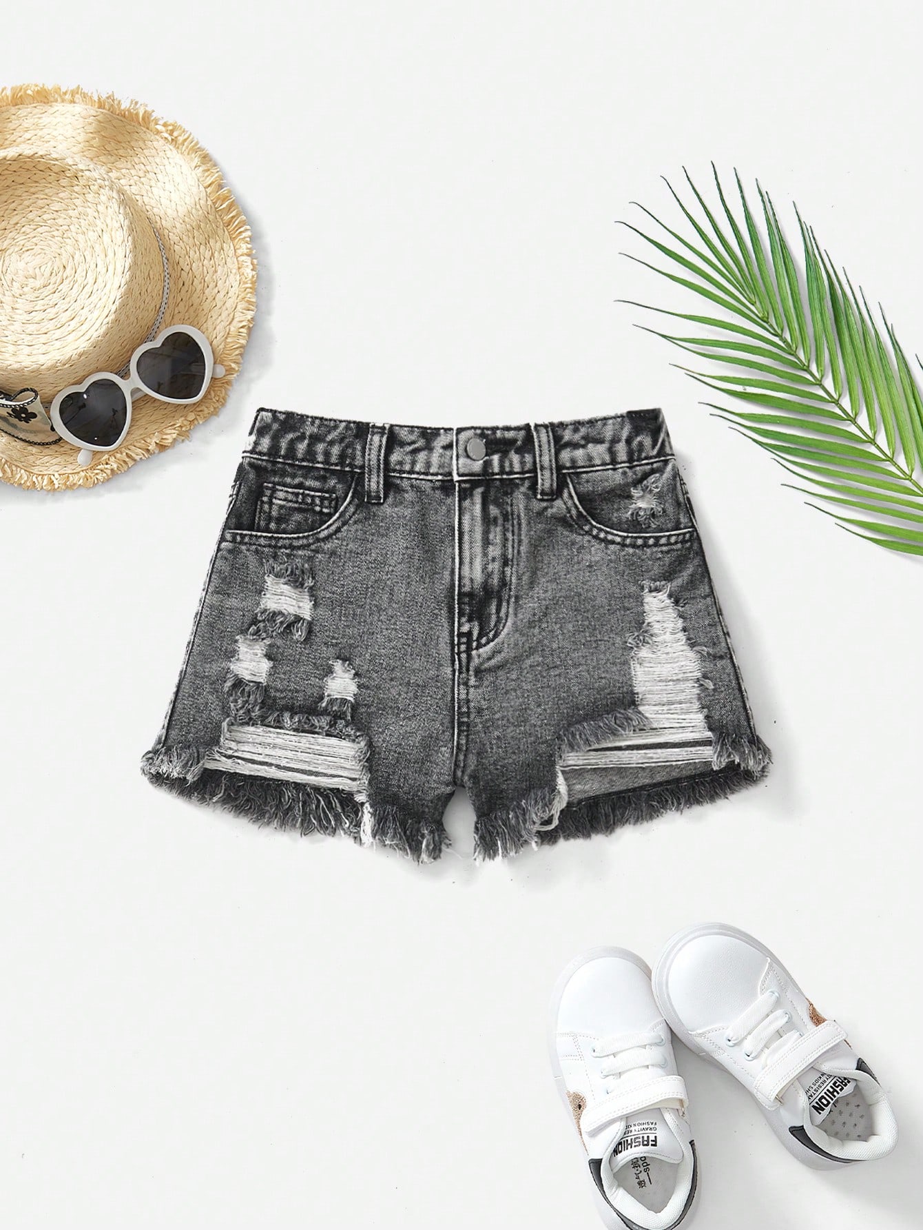 Tween Girls Denim Shorts