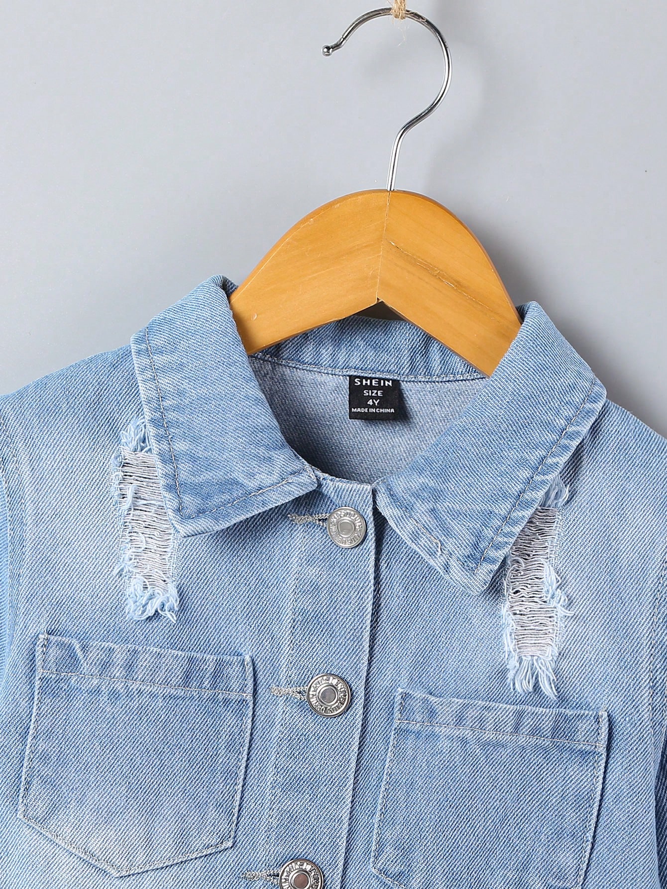 Young Girls Denim Jackets & Coats