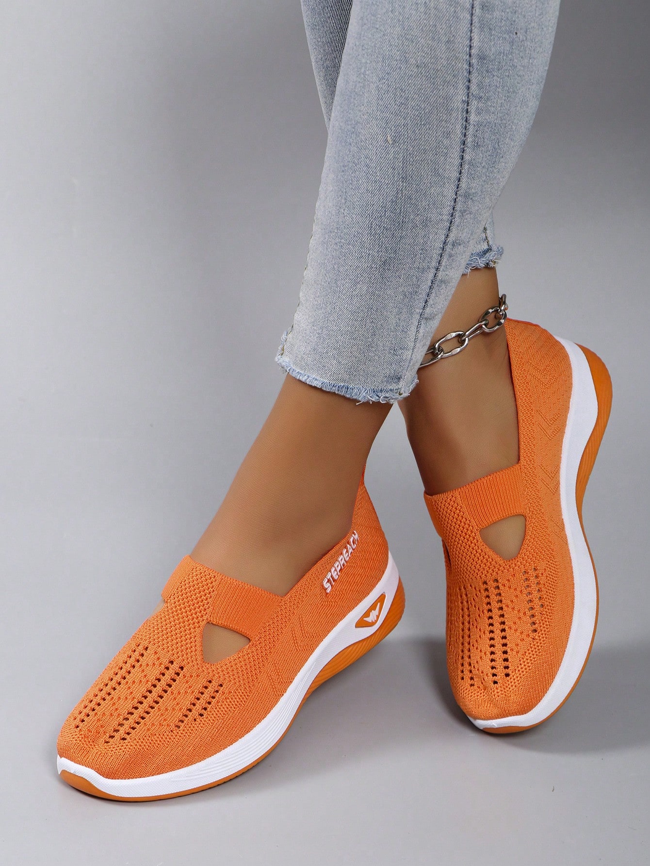 In Orange Women Shoes