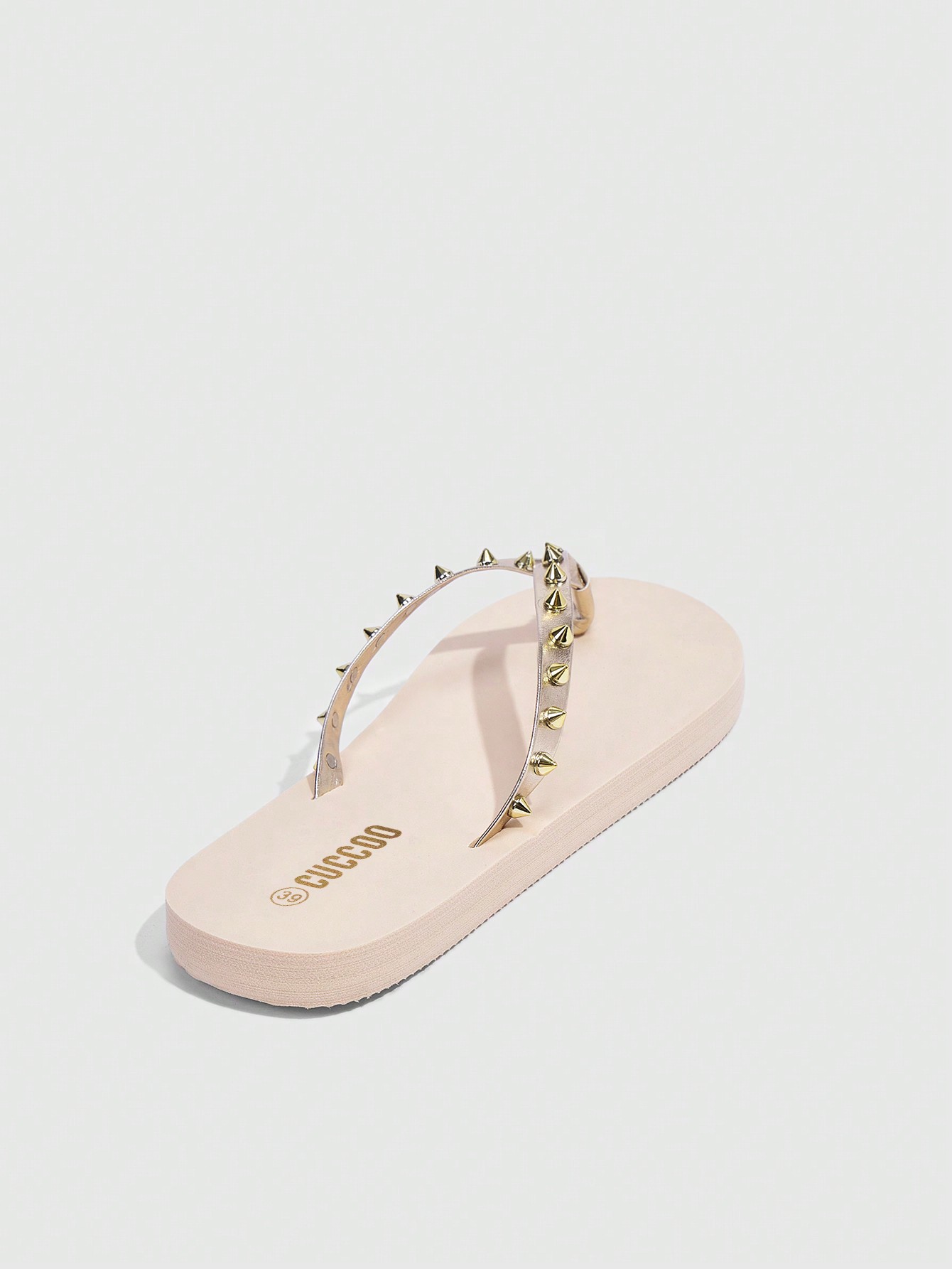 In Gold Women Slippers