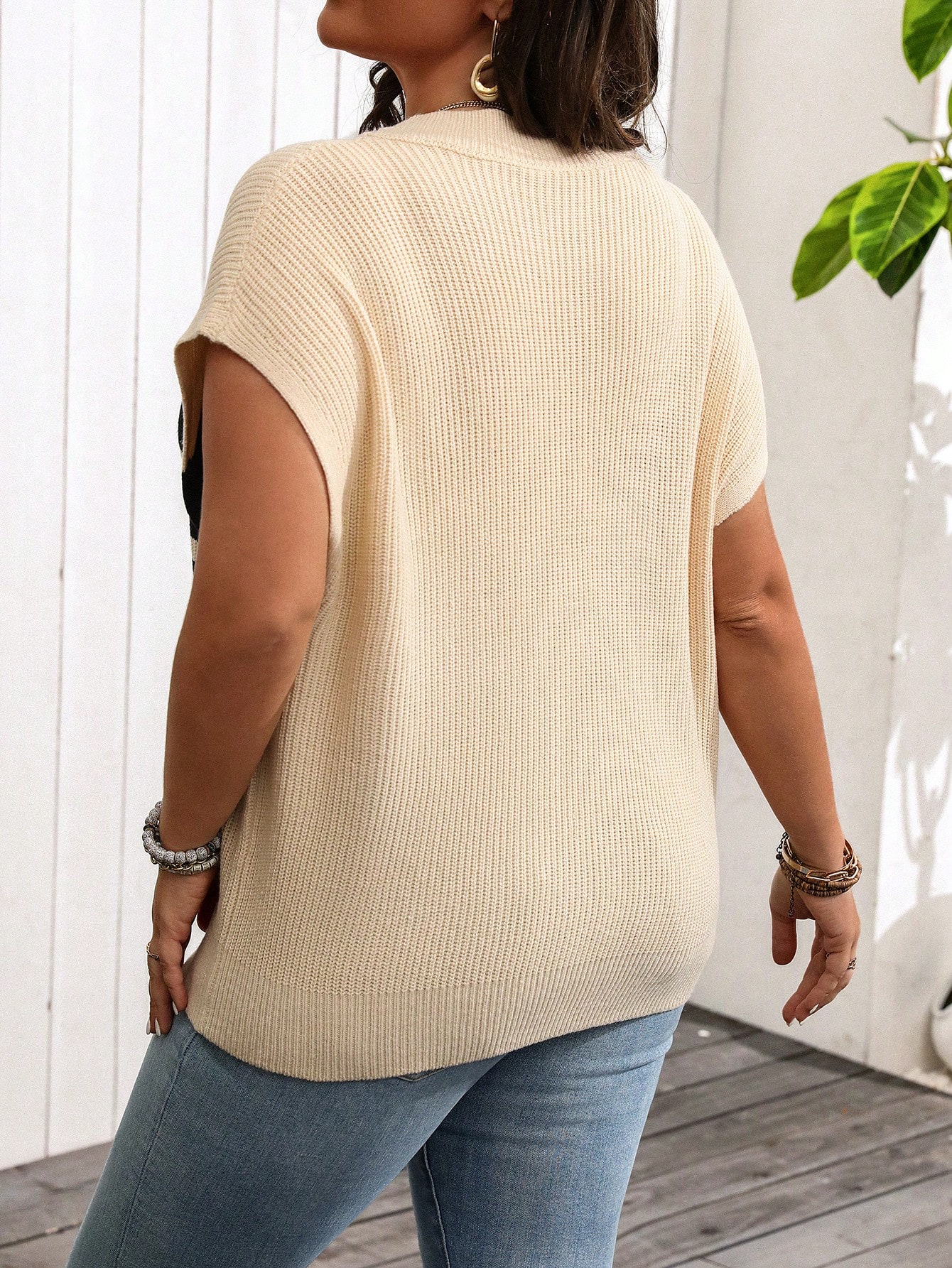 In Casual Plus Size Sweater Vests