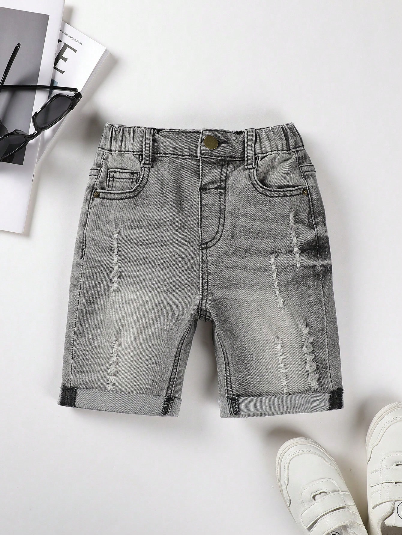 Young Boys Denim Shorts