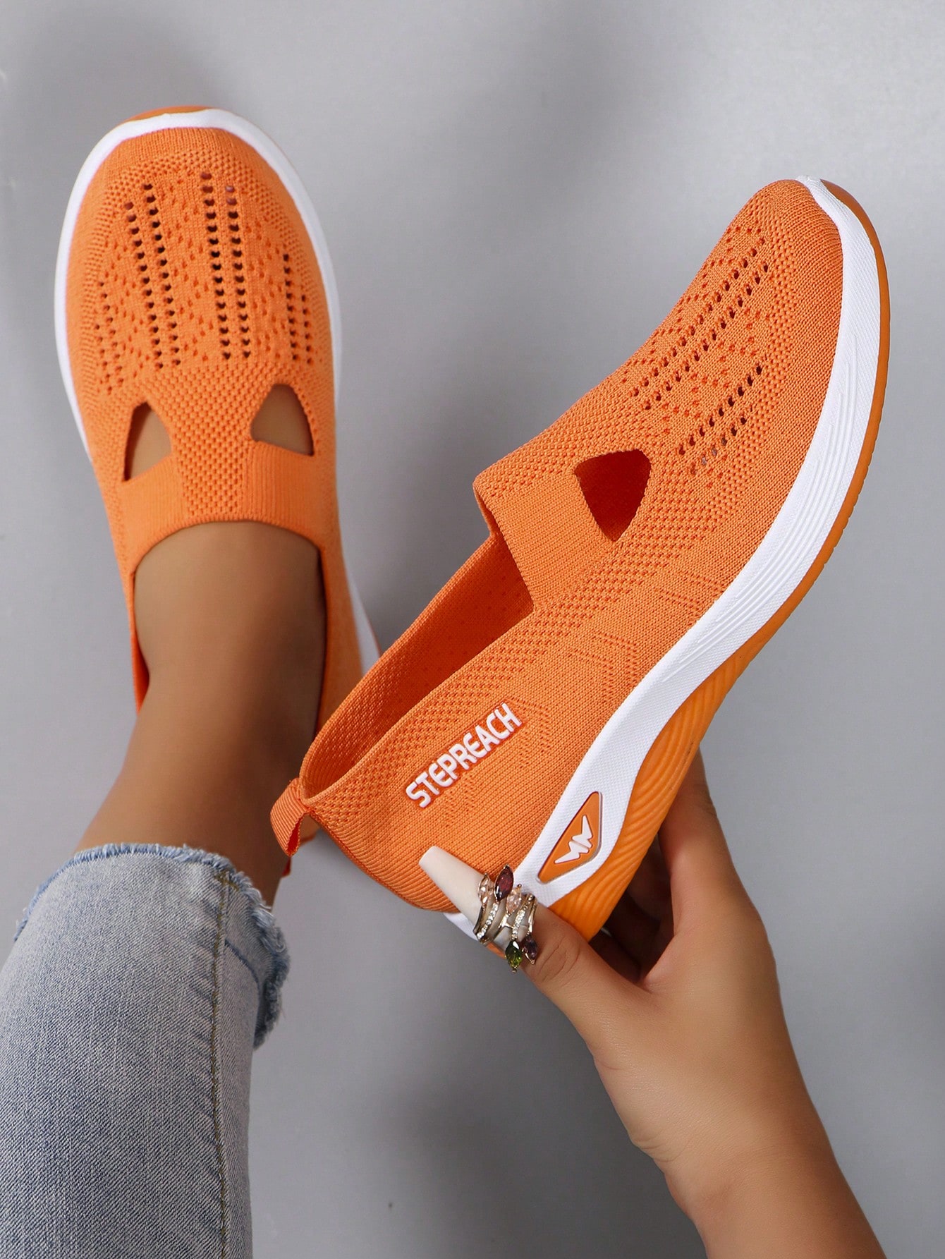 In Orange Women Shoes