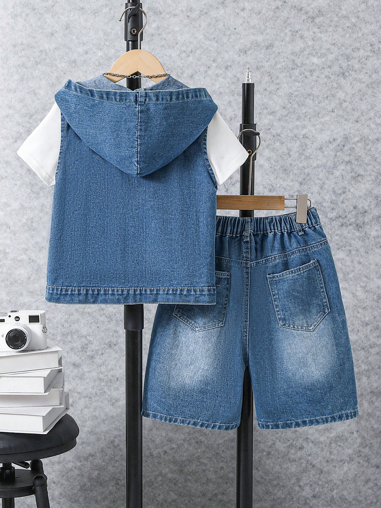 Tween Boys Denim Two-piece Outfits