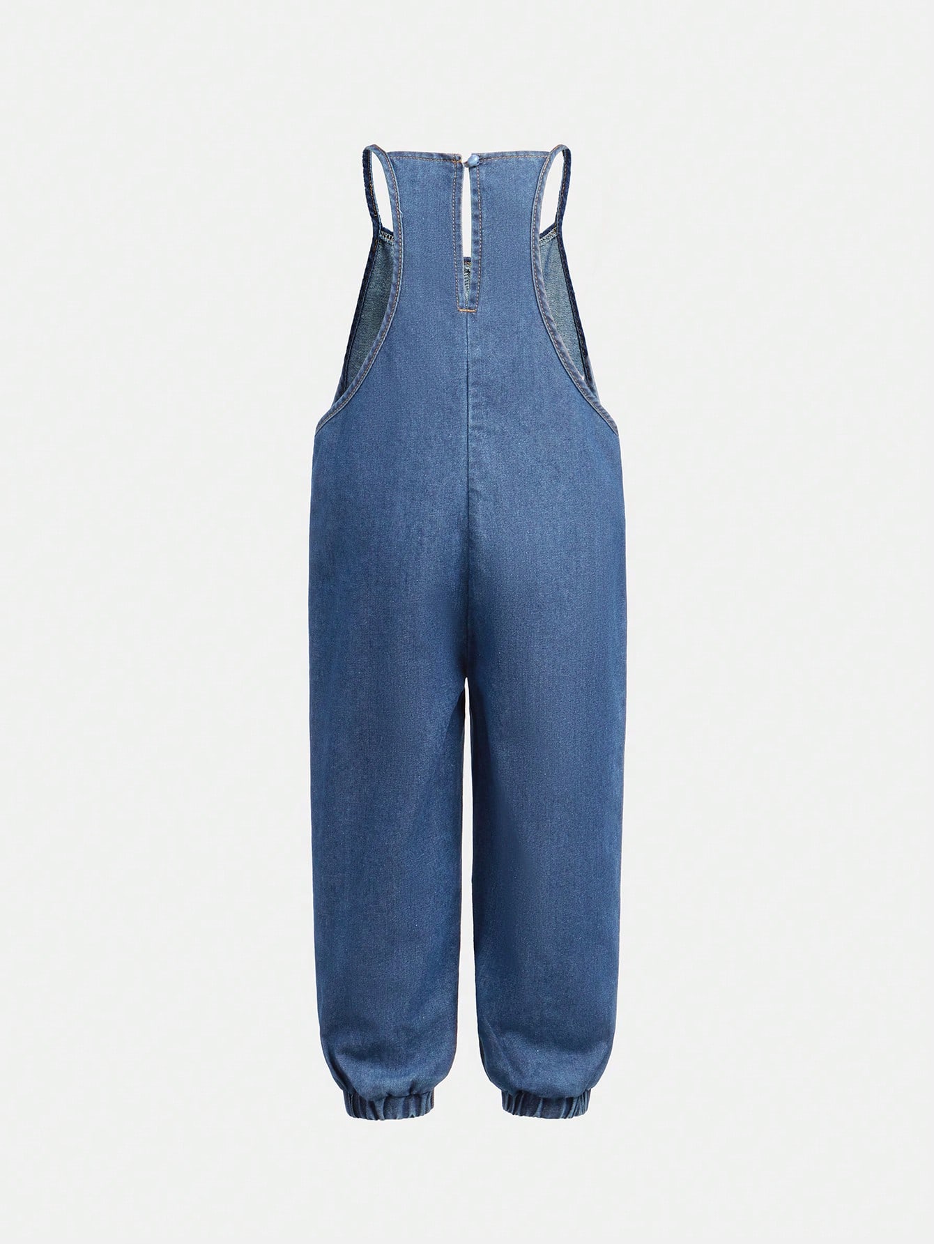 Young Girls Denim Overalls & Jumpsuits