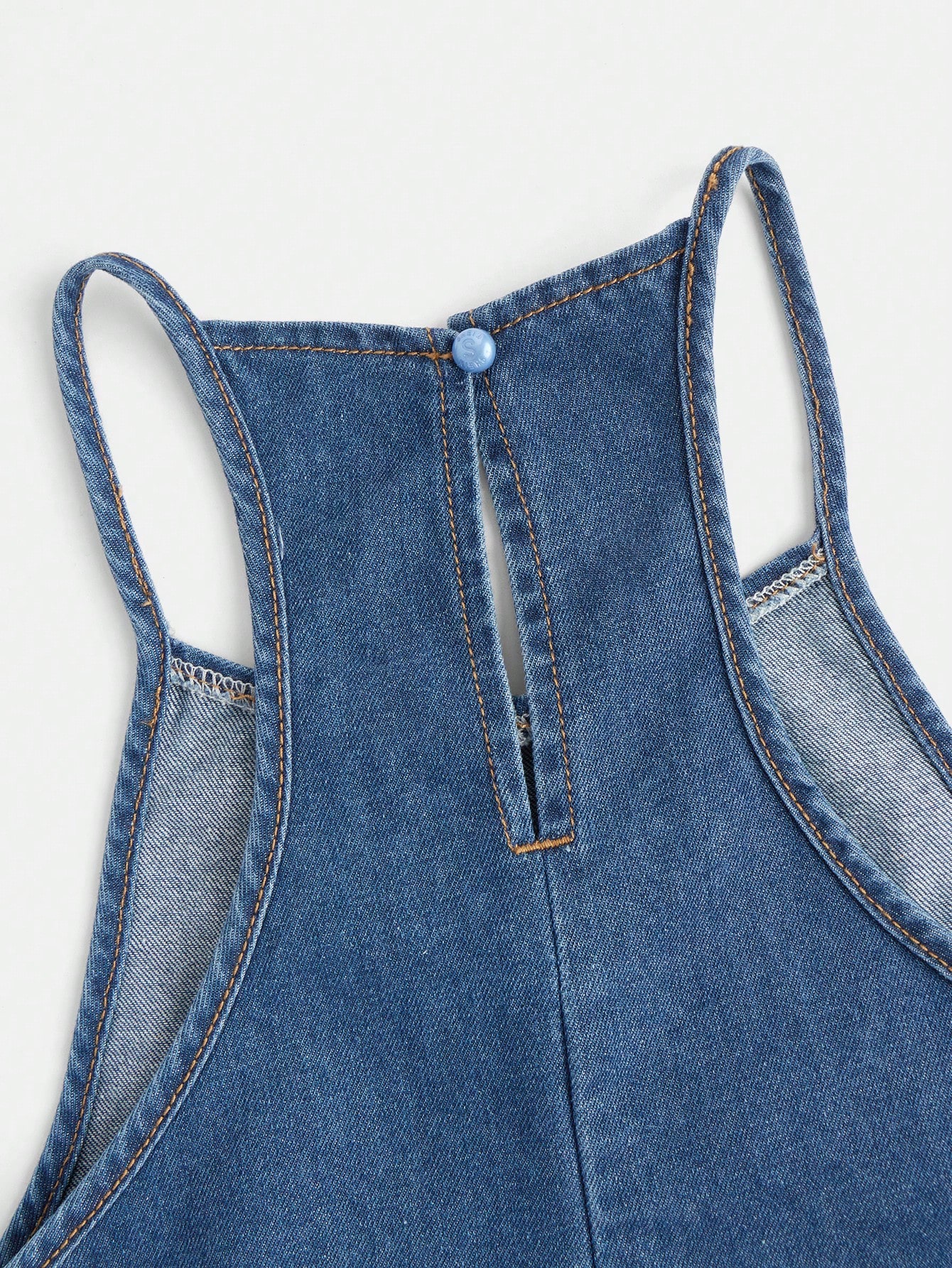 Young Girls Denim Overalls & Jumpsuits