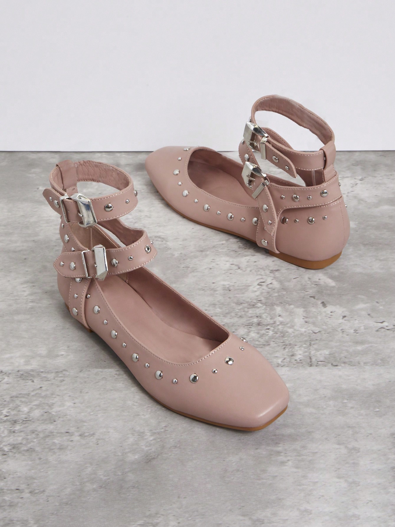 In Apricot Women Flats