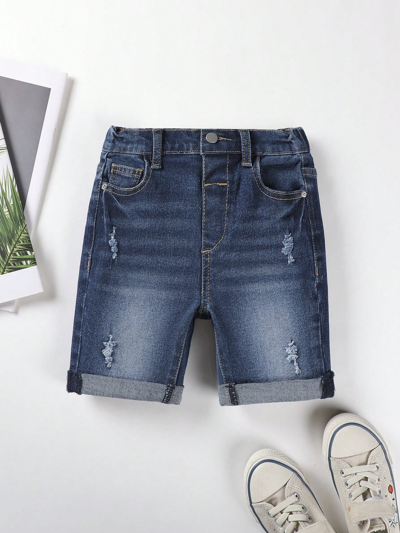 Young Boys Denim Shorts