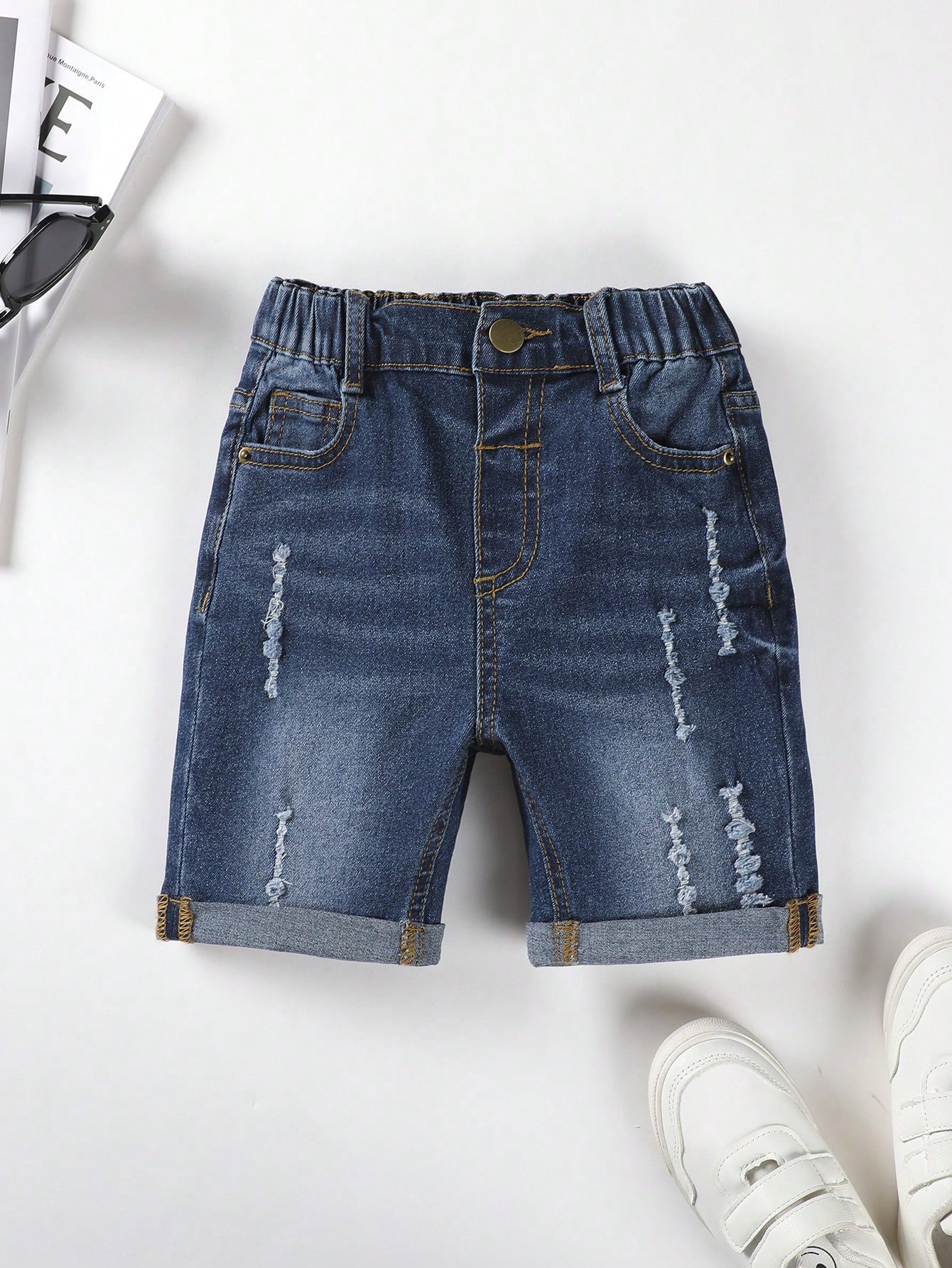 Young Boys Denim Shorts