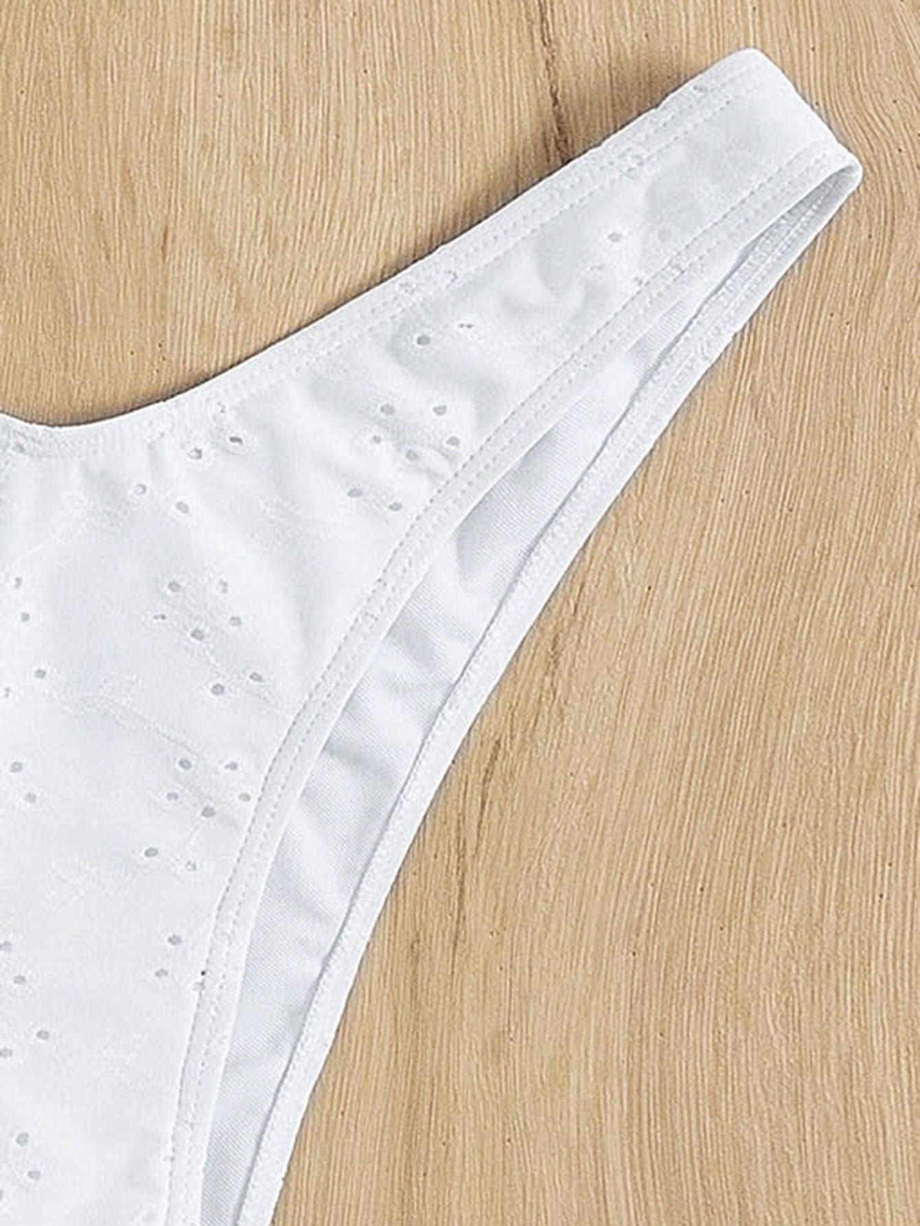 In White Women Bikini Sets