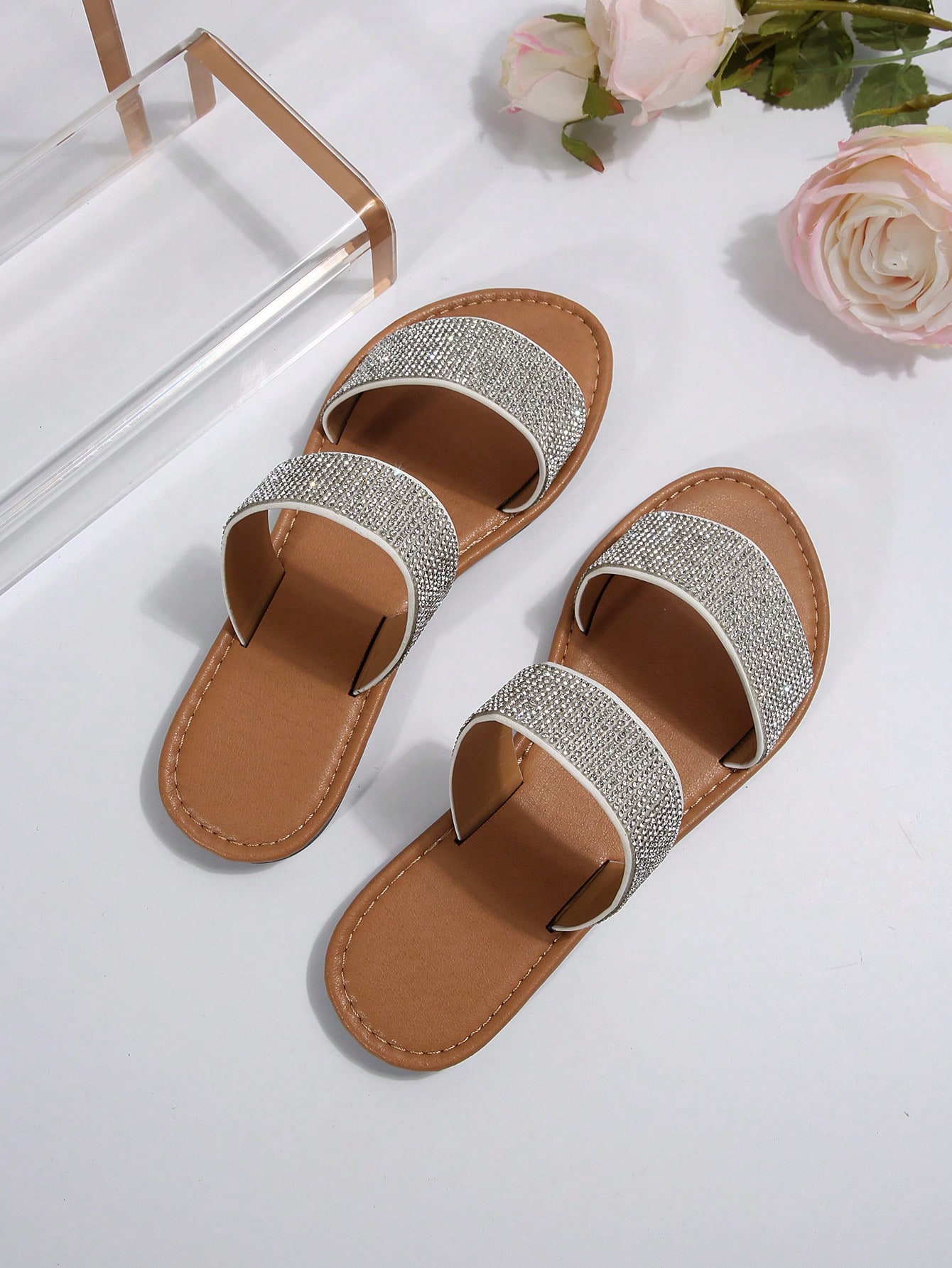 In White Women Flat Sandals