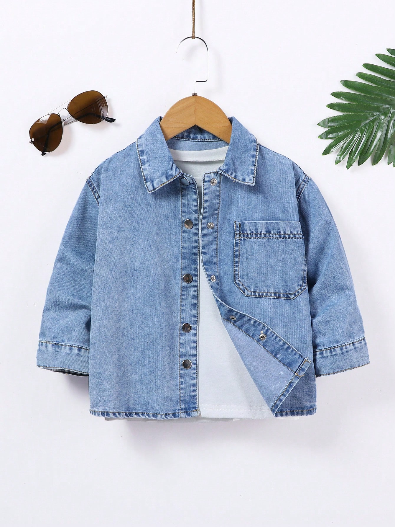 Young Girls Denim Jackets & Coats