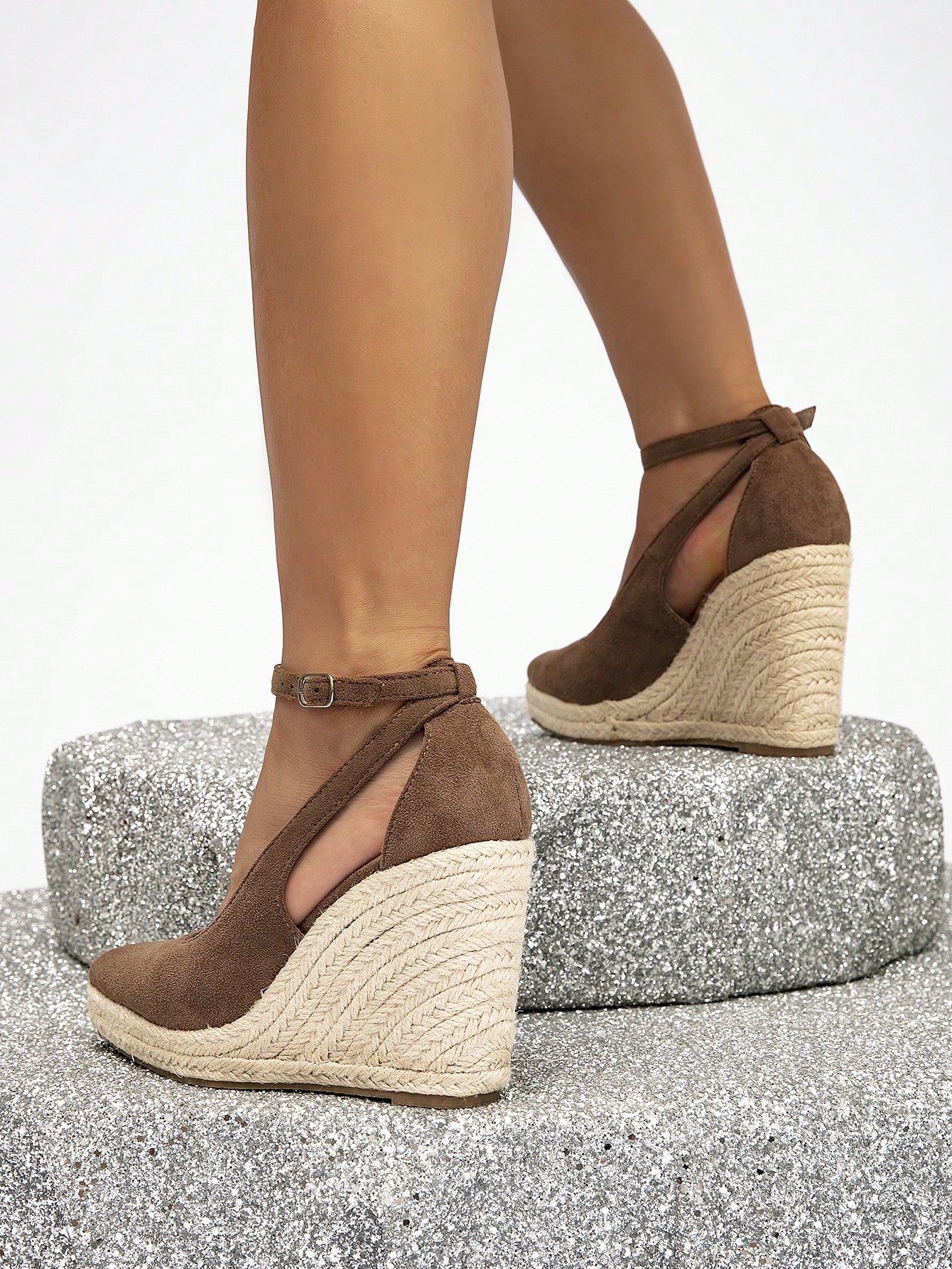 In Khaki Women Wedges & Flatform