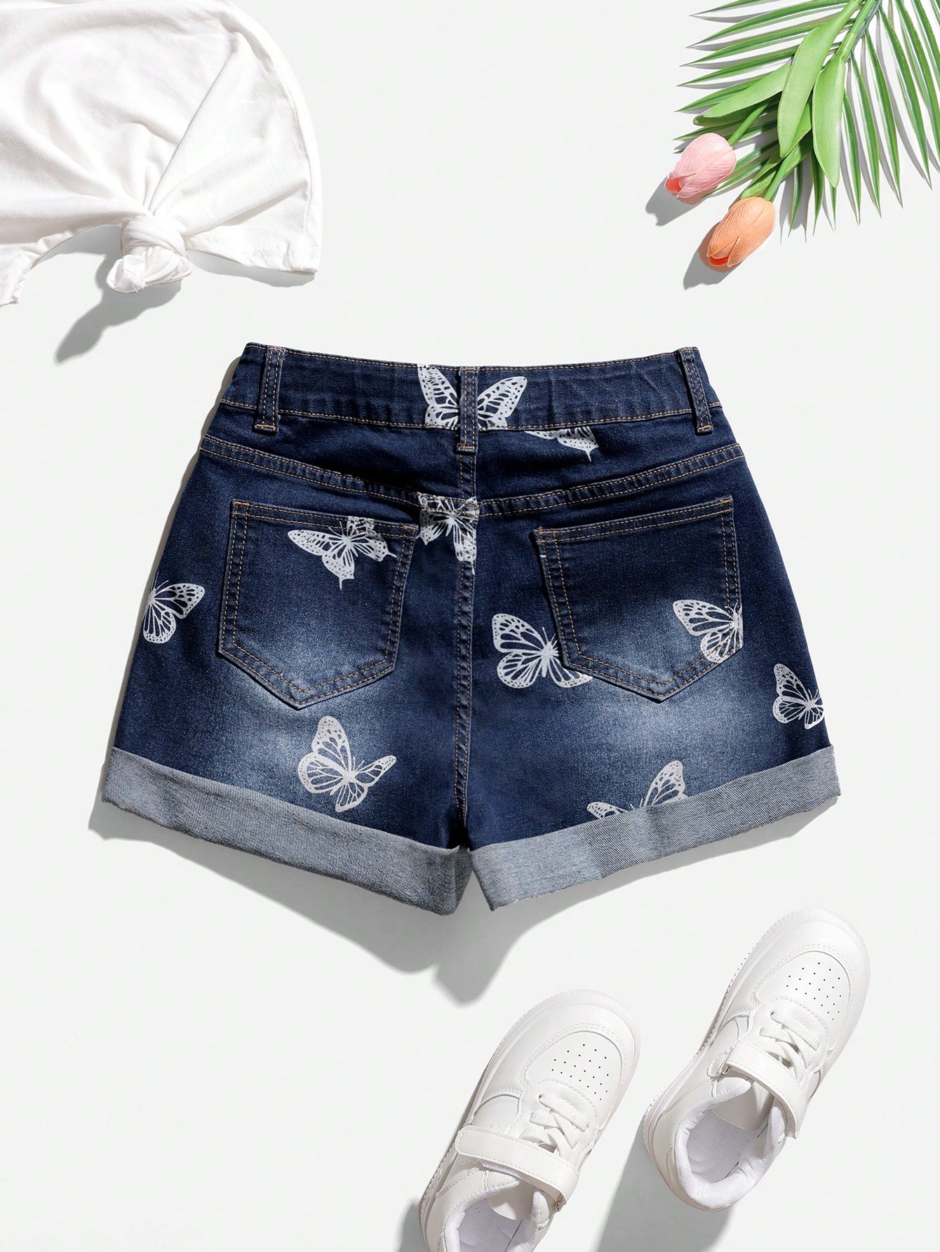 Tween Girls Denim Shorts